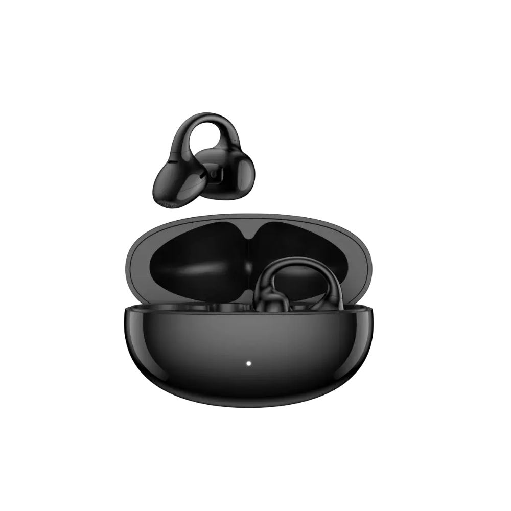 Edifier LolliClip Bluetooth 5.4 ANC Noise Cancelling OpenEar TWS Kablosuz Kulaklık – LDAC, Hi-Res Audio Wireless, 39 Saat Pil - Siyah