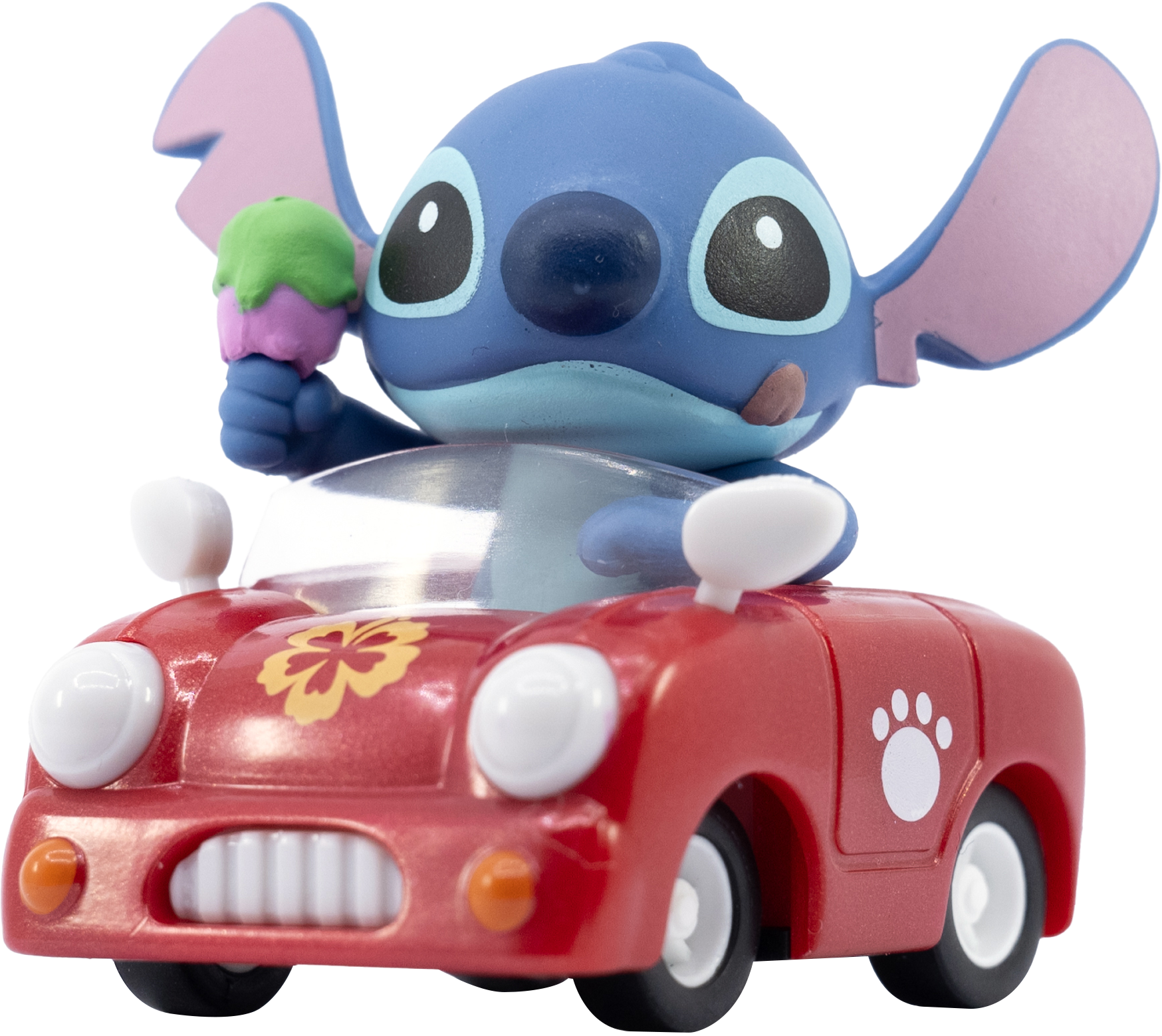 Yume Zoom Hero Stitch - Sports Car (with ice cream) – Red
