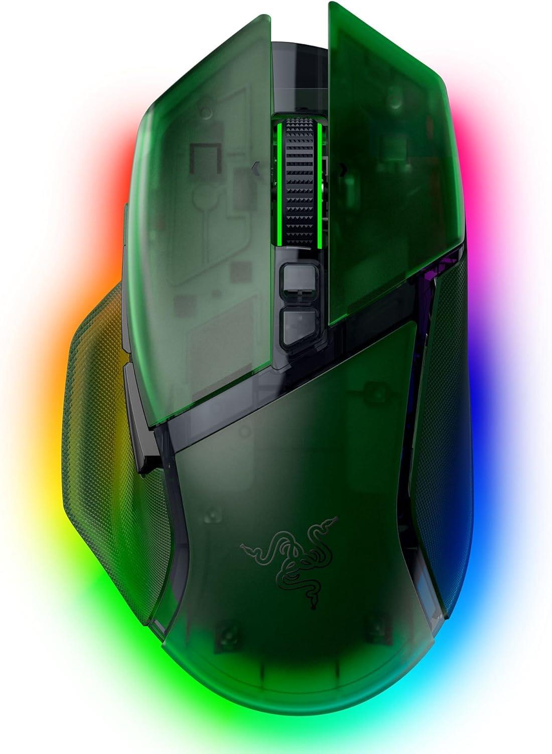 Razer Basilisk V3 Pro 35K Kablosuz Mouse Yeşil RZ01-05240300-R3G1