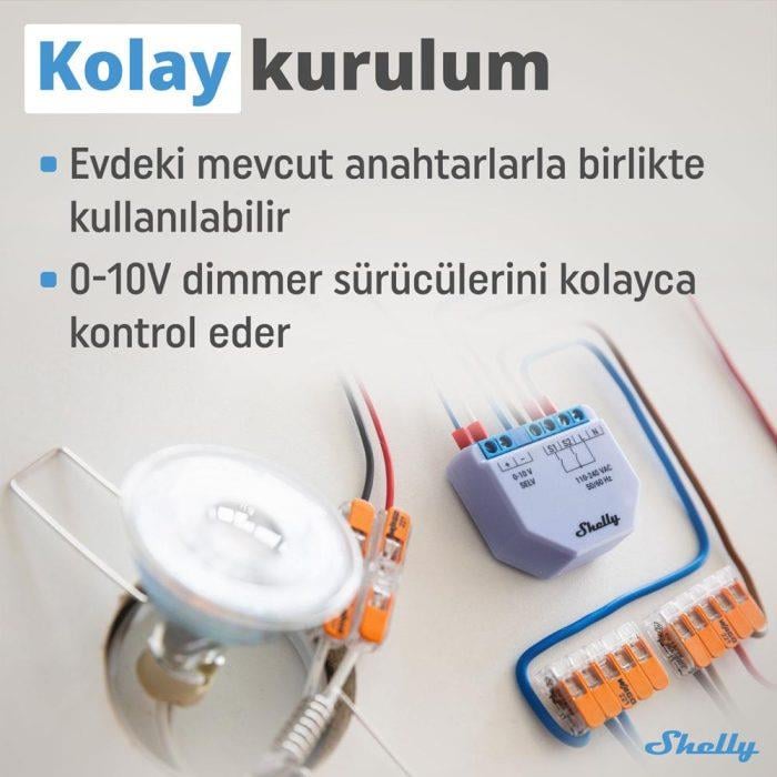 Shelly Plus 0-10V Dimmer Röle