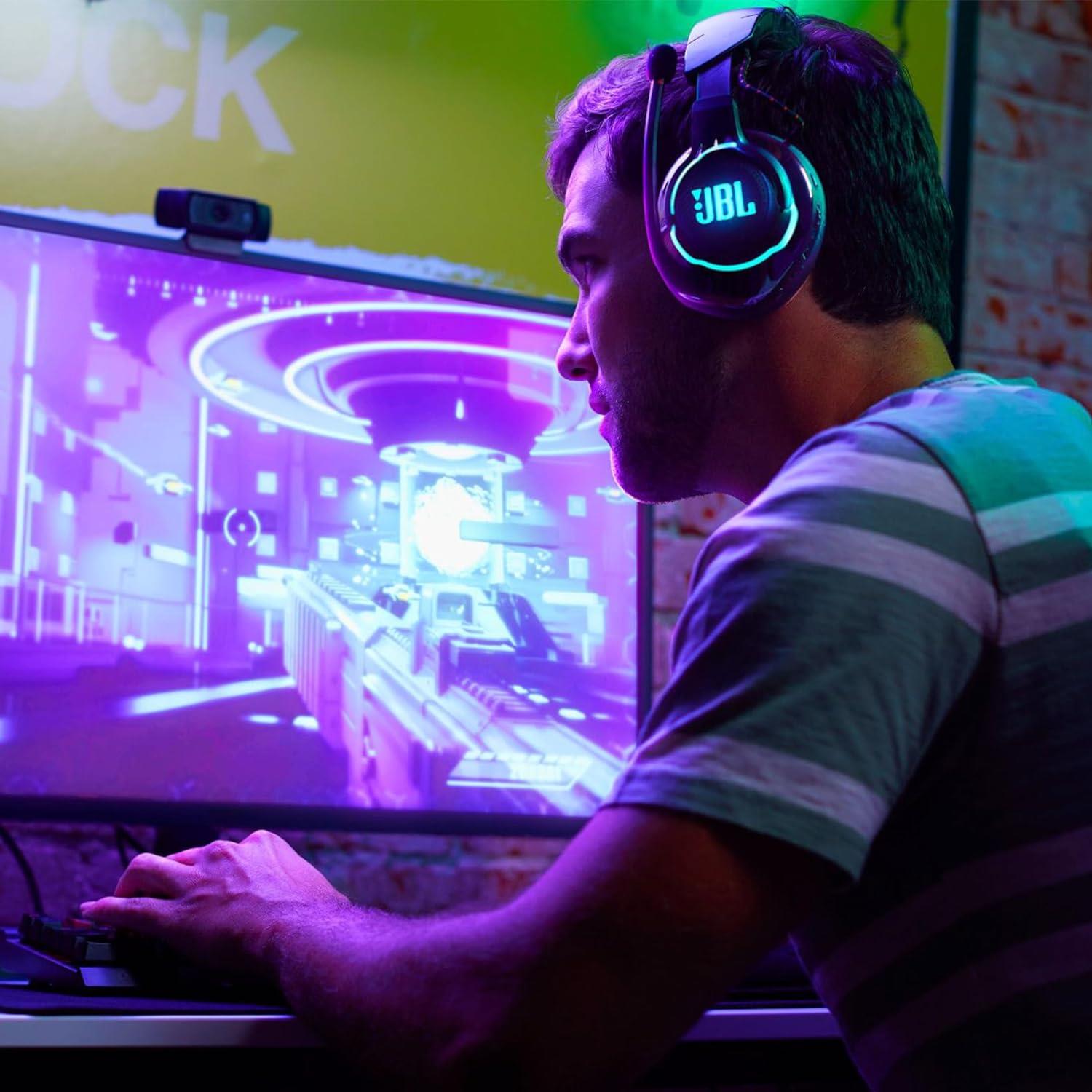 JBL Quantum 810 Kablosuz Gaming Kulaklık - Siyah