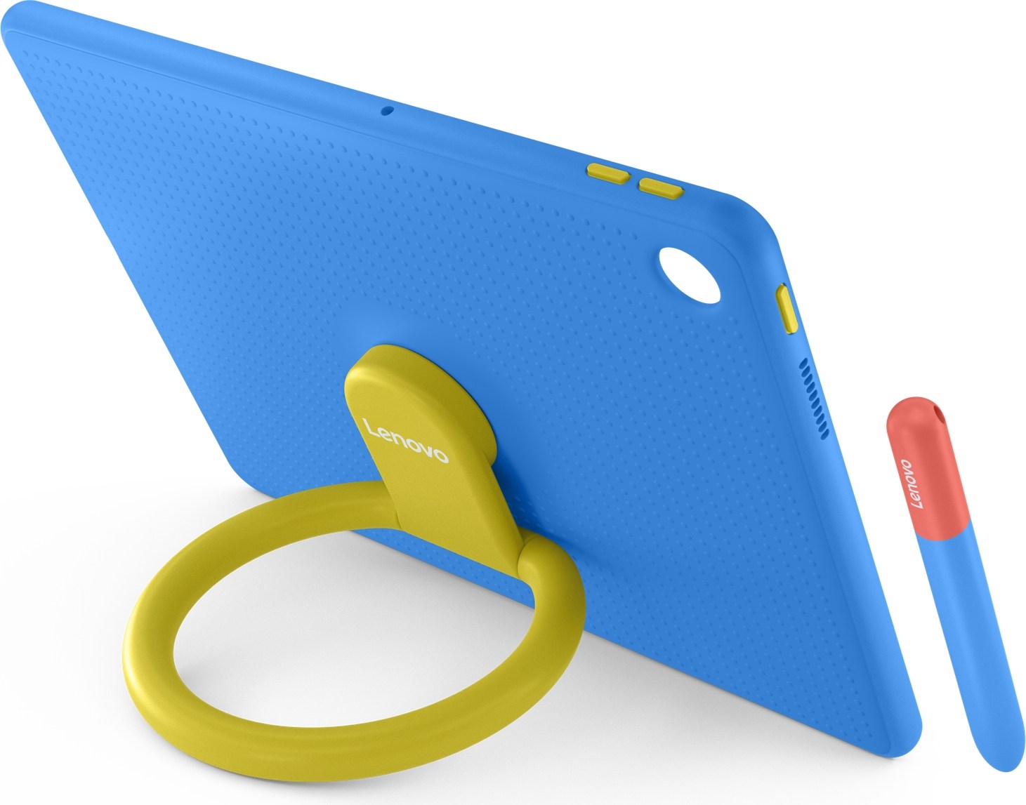 Lenovo Tab + Tab K10 Gen 2 (Zaeh, Zaej, Zaek, Zael - TB311FU, TB311XU) Uyumlu Play Suite Kalem + Tablet Kılıfı Mavi ZG38C07051