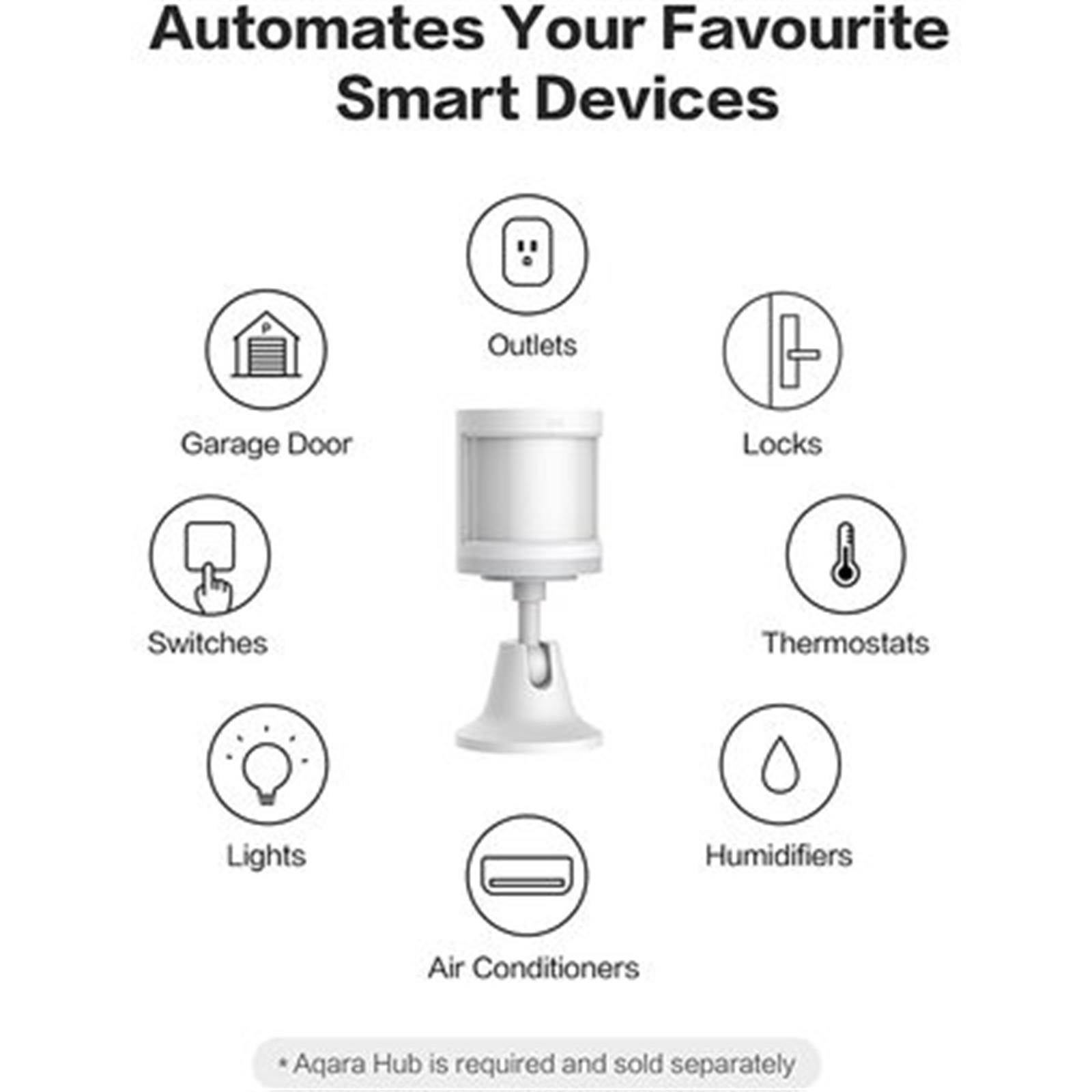 AQARA Aqara Motion Sensor | Hareket Ve Işık Sensörü | Beyaz, Rtcgq11lm
