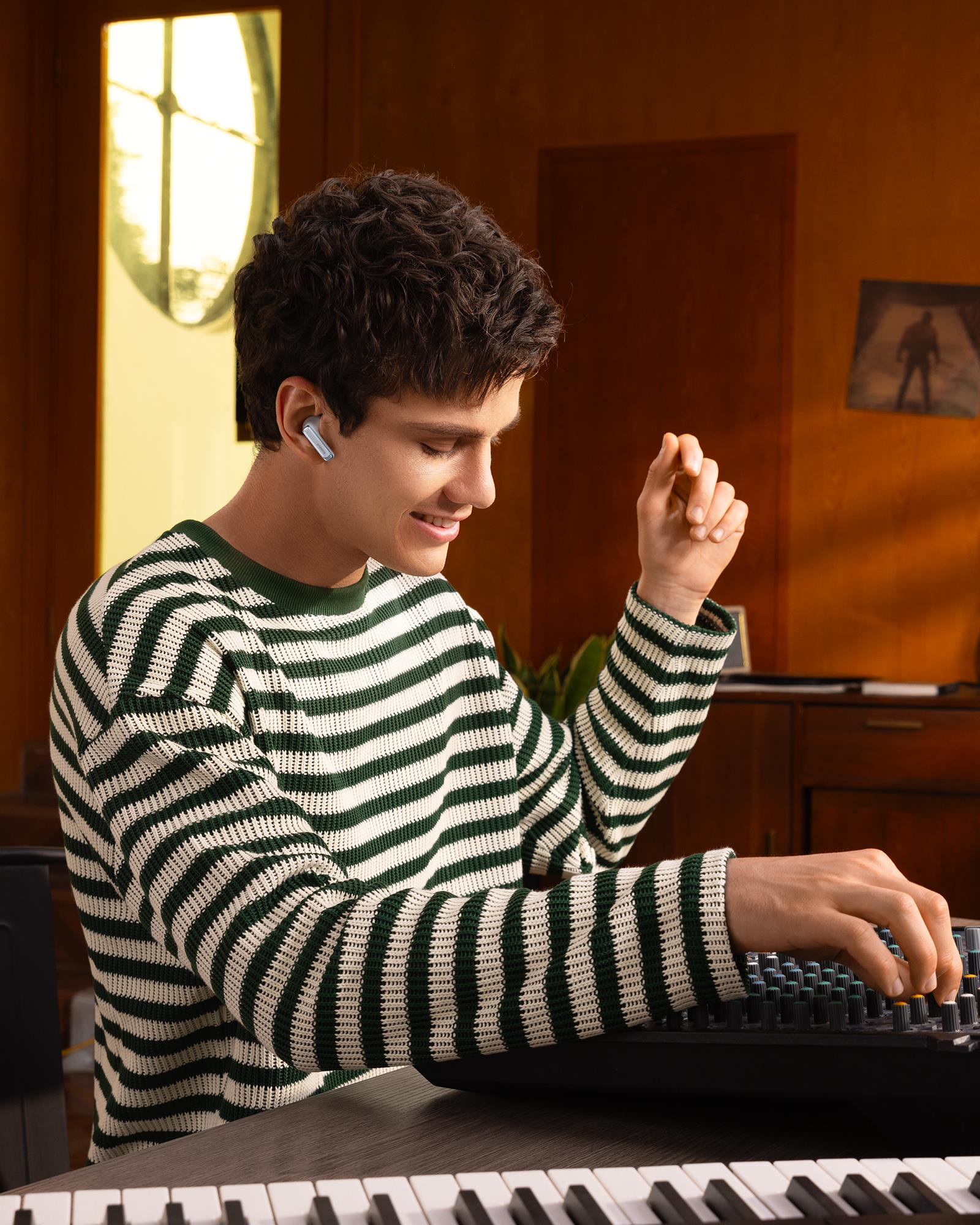 Baseus Bowie M2s Pro Hybrid ANC, Kablosuz Kulaklık, Beyaz