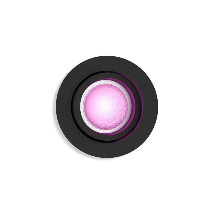 Philips Hue Centura Siyah Sıva Üstü RGB Akıllı LED Spot 400 Lumen GU10 Spot Dahildir