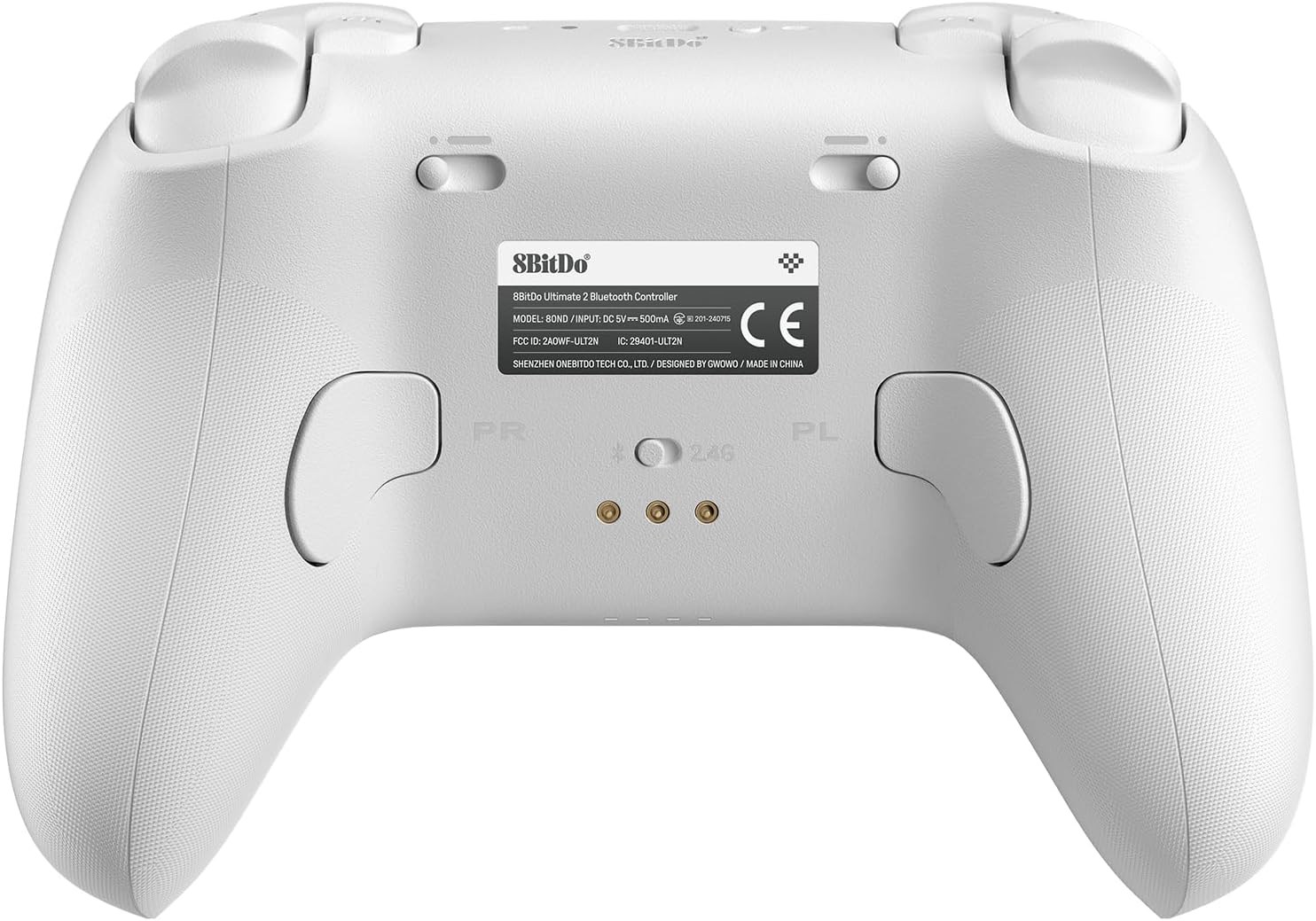8BitDo Ultimate 2 Bluetooth Kablosuz Oyun Kolu - Beyaz