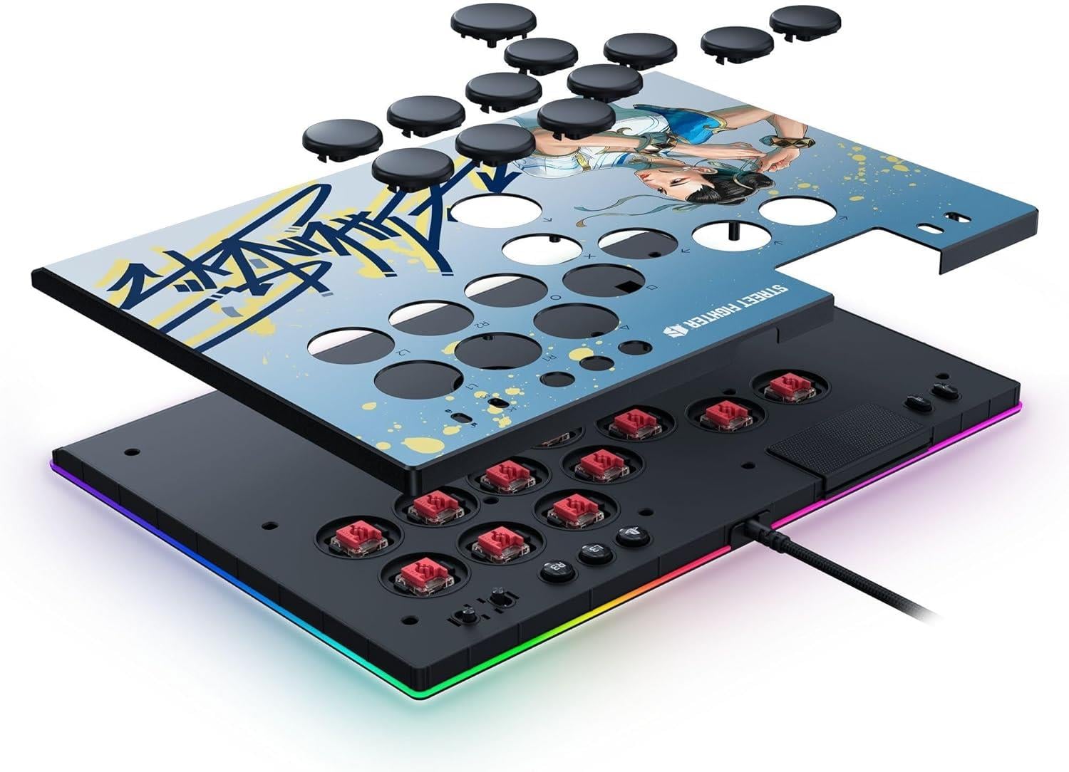 Razer Kitsune Arcade Kontrol RGB PS5-PC Chun-Li Edition 