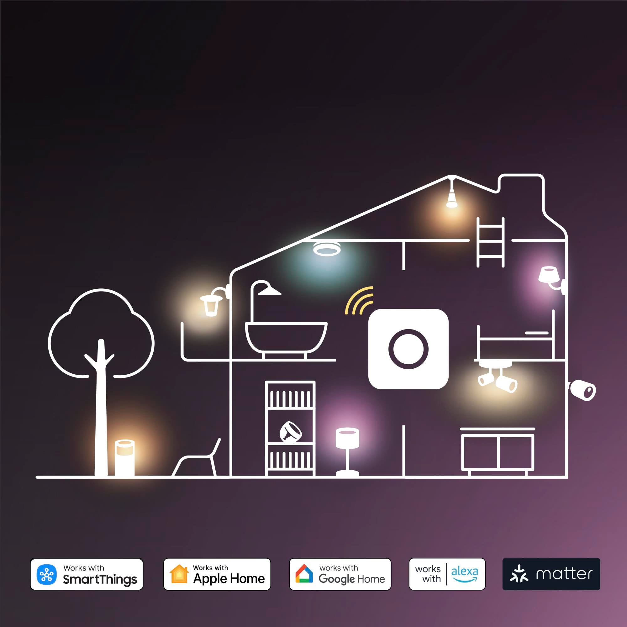 Philips Hue Essential 3'lü E27 Ampul Başlangıç Seti 806 Lumen
