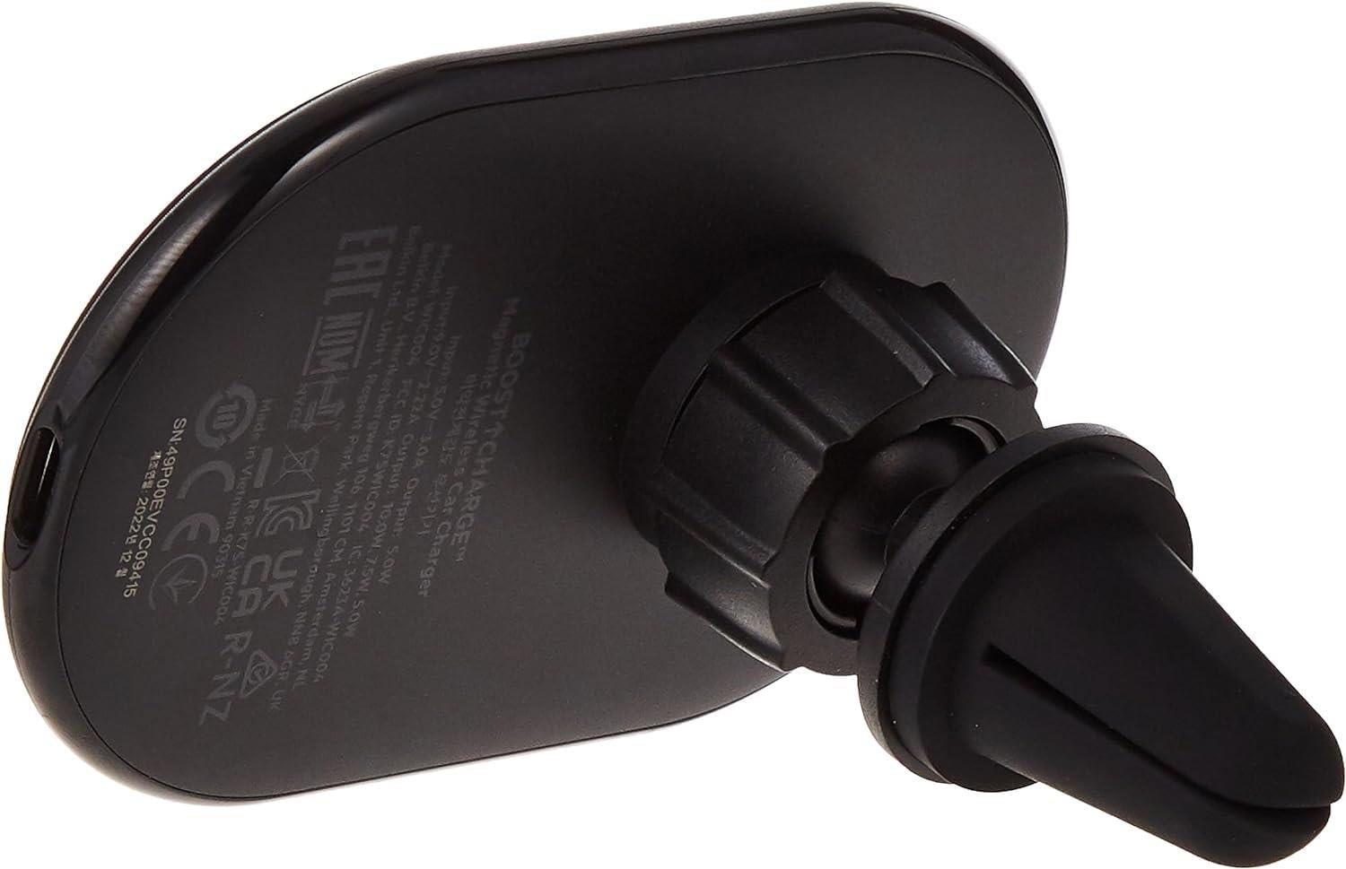 Belkin BoostCharge Manyetik Kablosuz Araç Şarj Cihazı 10w - Adaptörsüz Wıc004btbk-nc