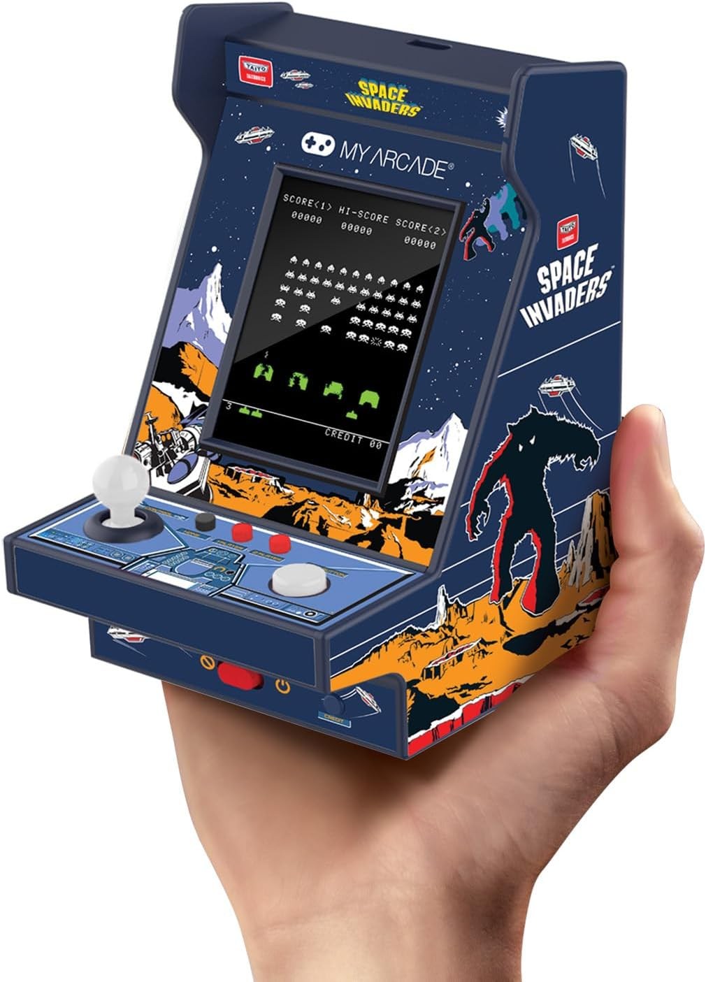 My Arcade 12cm Space Invaders Retro Konsol