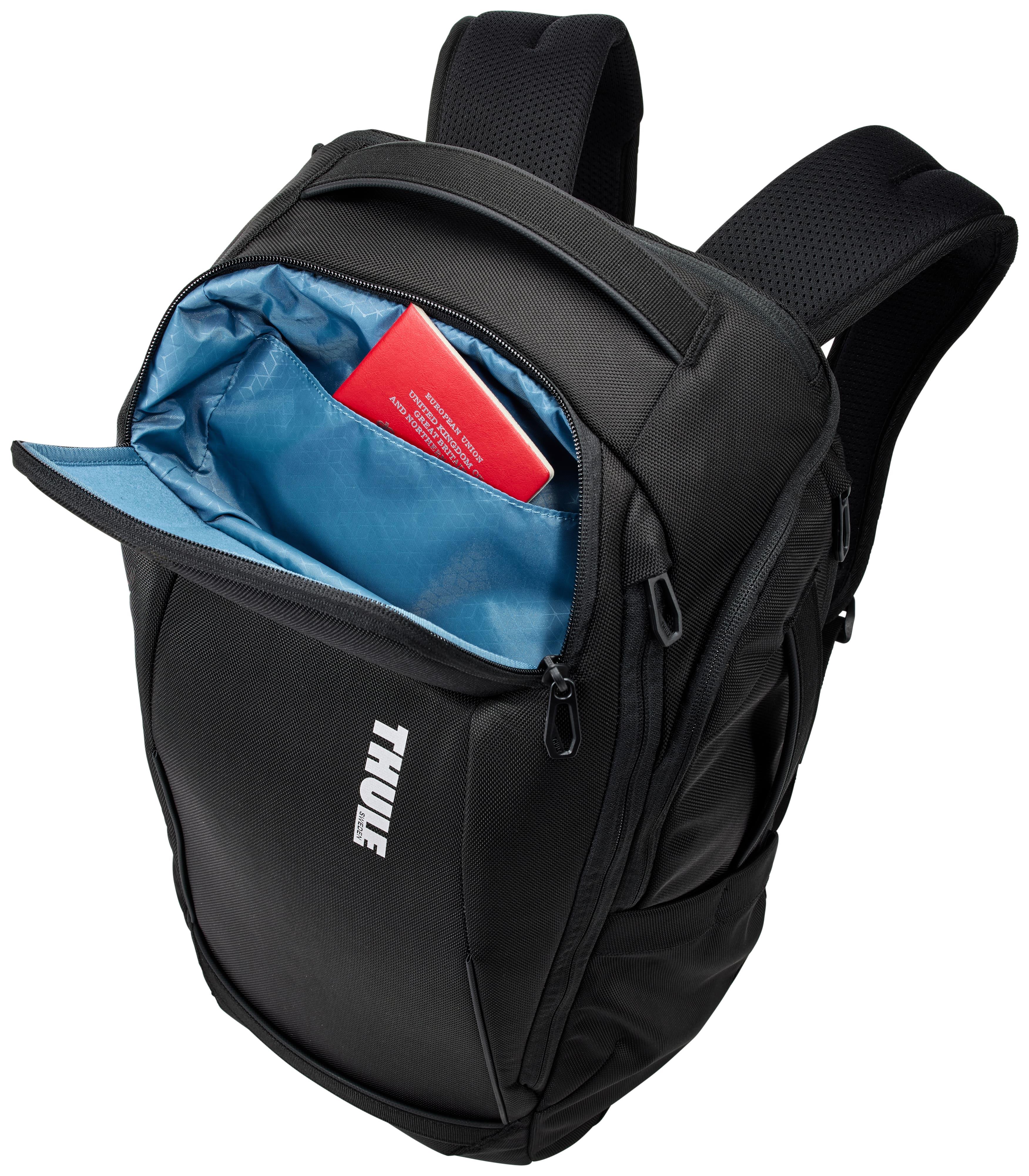 Thule Accent 26L Notebook Sırt Çantası, Siyah 15.6