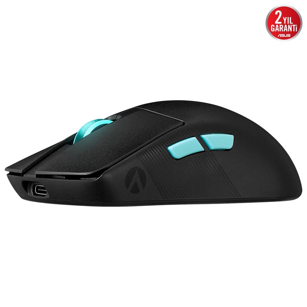 ASUS ROG HARPE ACE AIM LAB GAMING MOUSE ULTRA HAFİF 36.000 DPI - OPTİK SENSÖR - 5 PROGRAMLANABİLİR TUŞ - BEYAZ