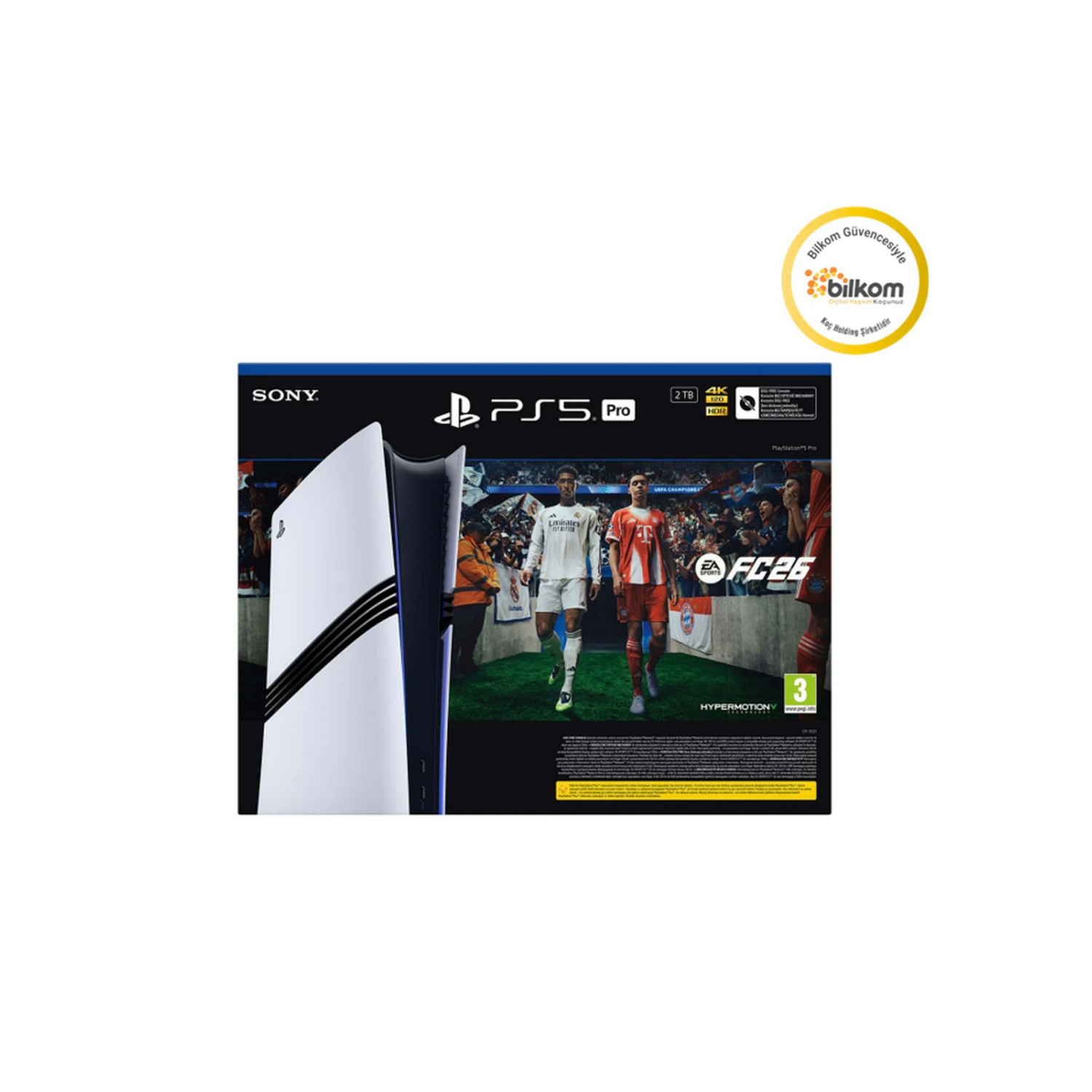 Sony Playstation 5 Pro 2TB  / EA Sports FC26 (Bilkom Garantili)