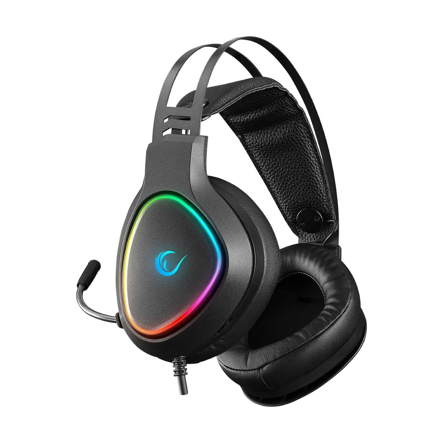 Rampage RMX-G7 SNIPER Siyah USB 7.1 RGB Gaming Mikrofonlu Kulaklık