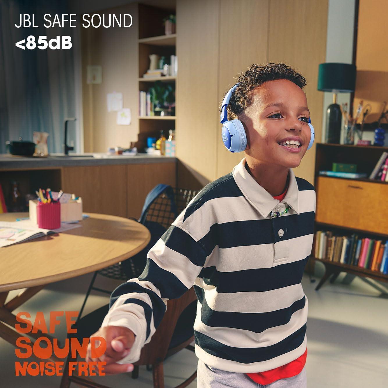 JBL JR320BT Bluetooth Çocuk Kulaklığı, Mor