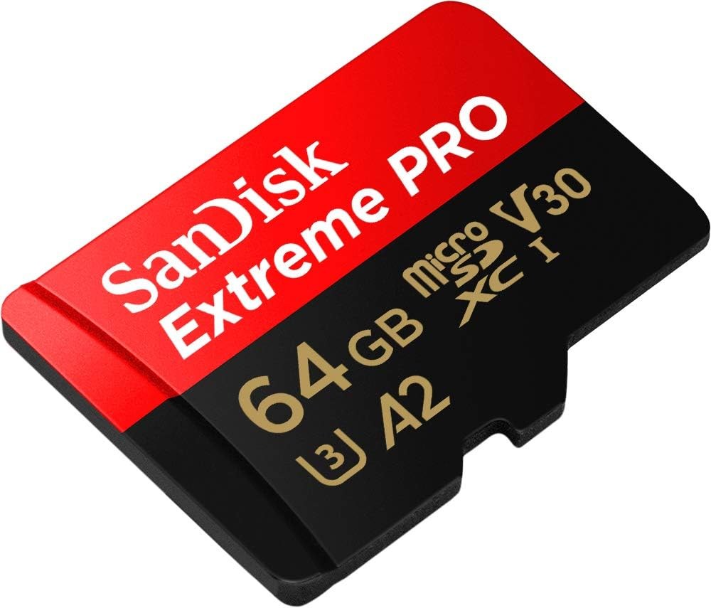 Sandisk Extreme Pro 64GB 200MB/s-90MN/s MicroSD Hafıza Kartı SDSQXCU-064G-GN6MA