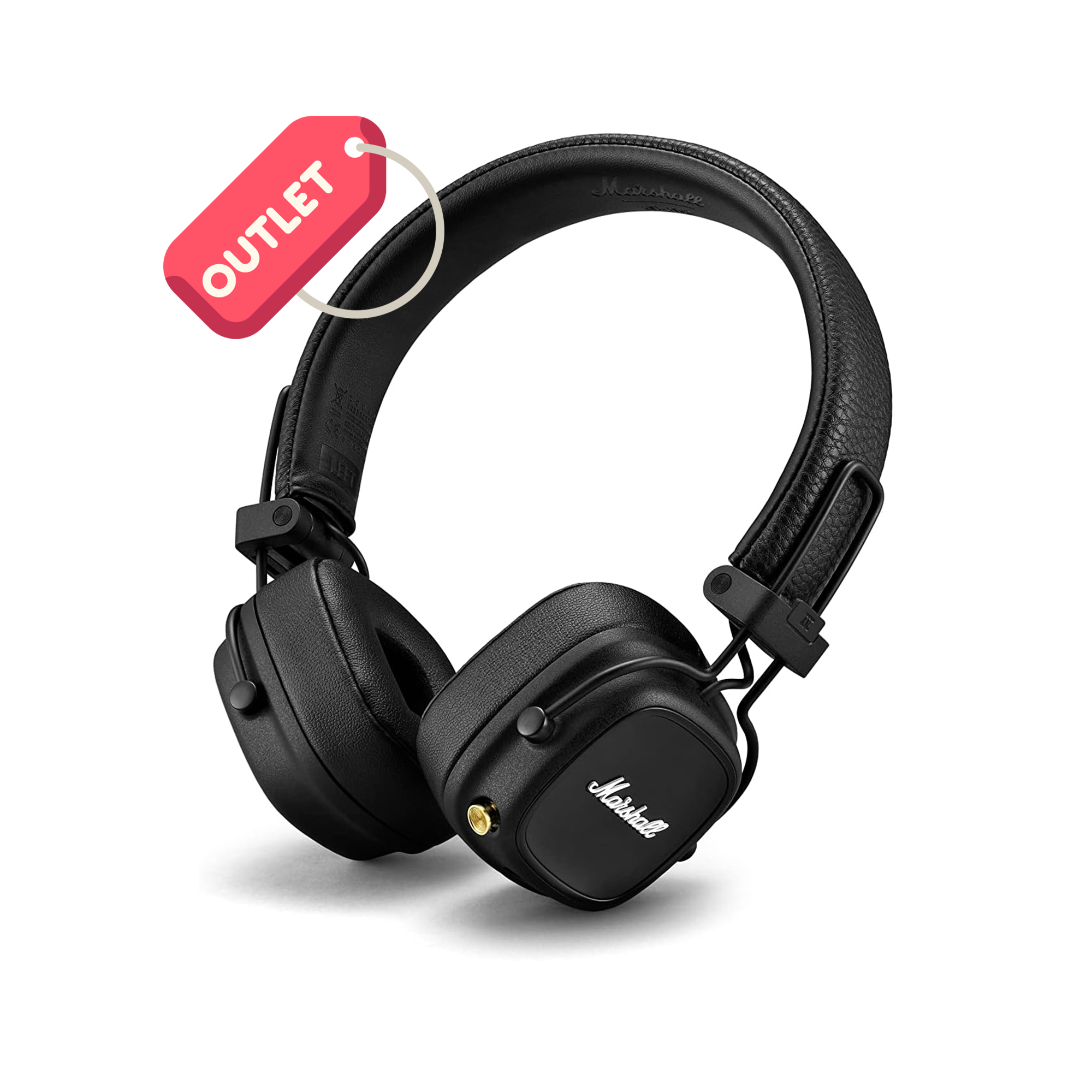 OUTLET Marshall Major IV Bluetooth OE Kablosuz Kulaklık, Siyah