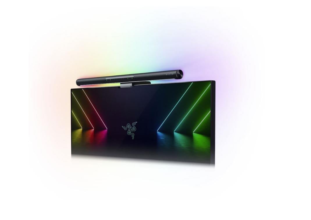 RAZER Aether Monitör Işık Çubuğu - Oyun RGB aydınlatmalı bilgisayar monitörü lambası