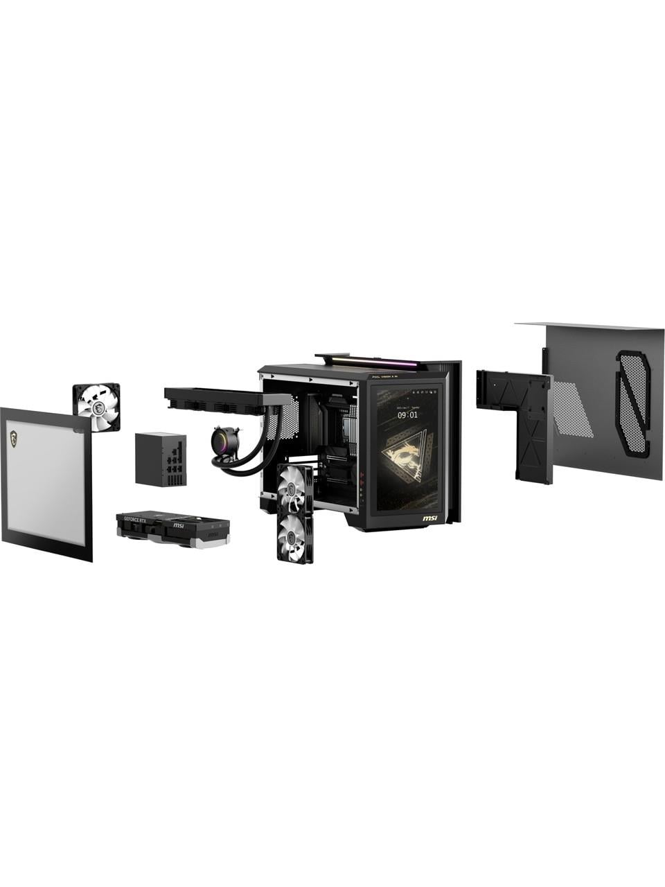 MSI MEG VISION X AI 2NVZ9-052TR ULTRA 9 285K 64GB DDR5 2TB SSD RTX 5090 VENTUS 3X 32G W11 GAMING DT 