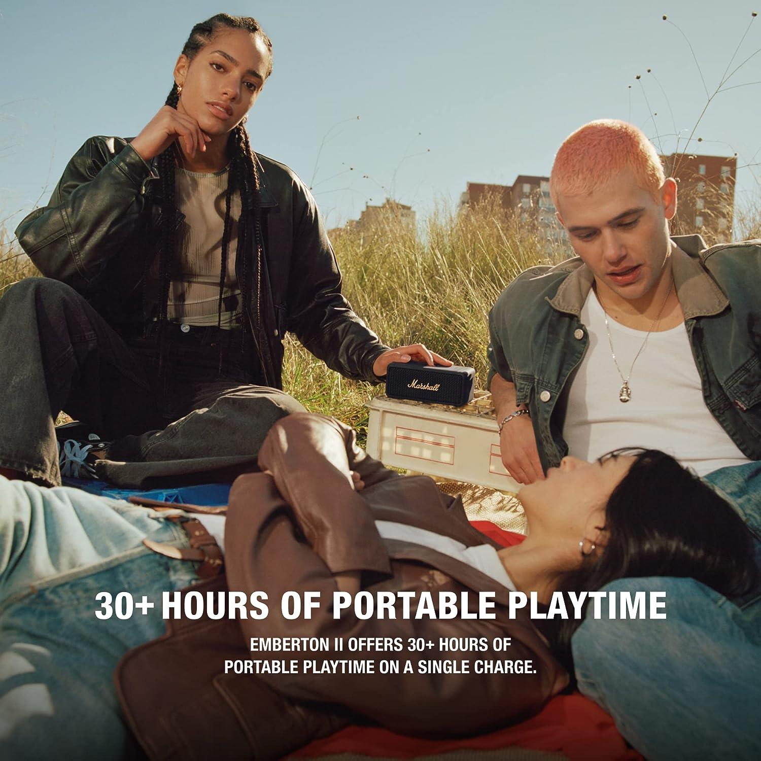 Marshall Emberton II BT Hoparlör, Black&Brass