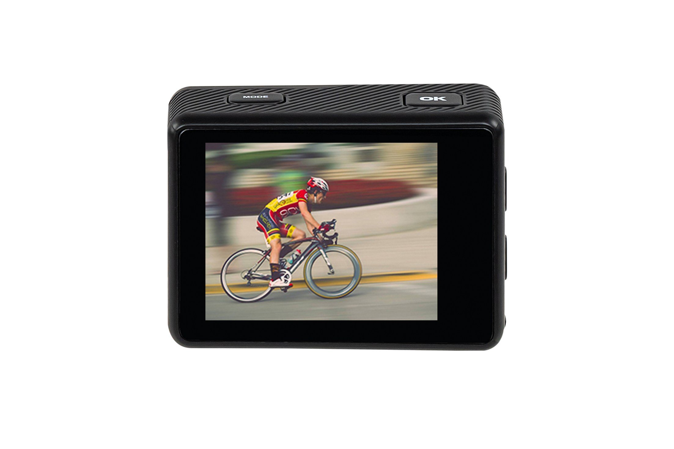 Acton Aksiyon Kamerası 4K Çift Ekranlı 170 Derece Lens Açısı ile Su Sıçramasına Dayanıklı
