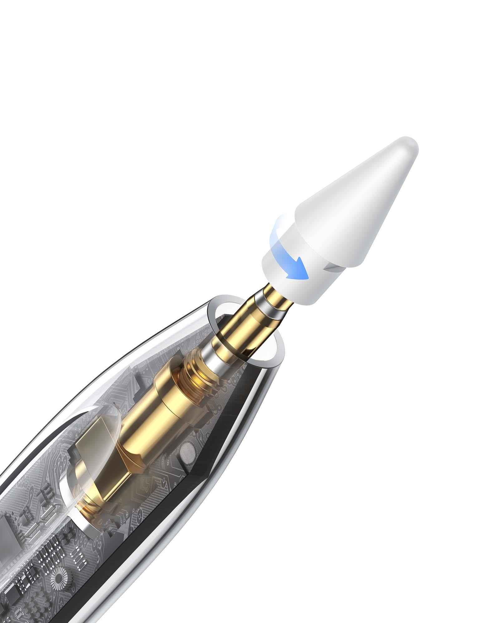 Baseus Active Stylus Smooth Writing 2 Serisi Kablosuz ve Kablolu şarj özellikli Tablet Kalemi
