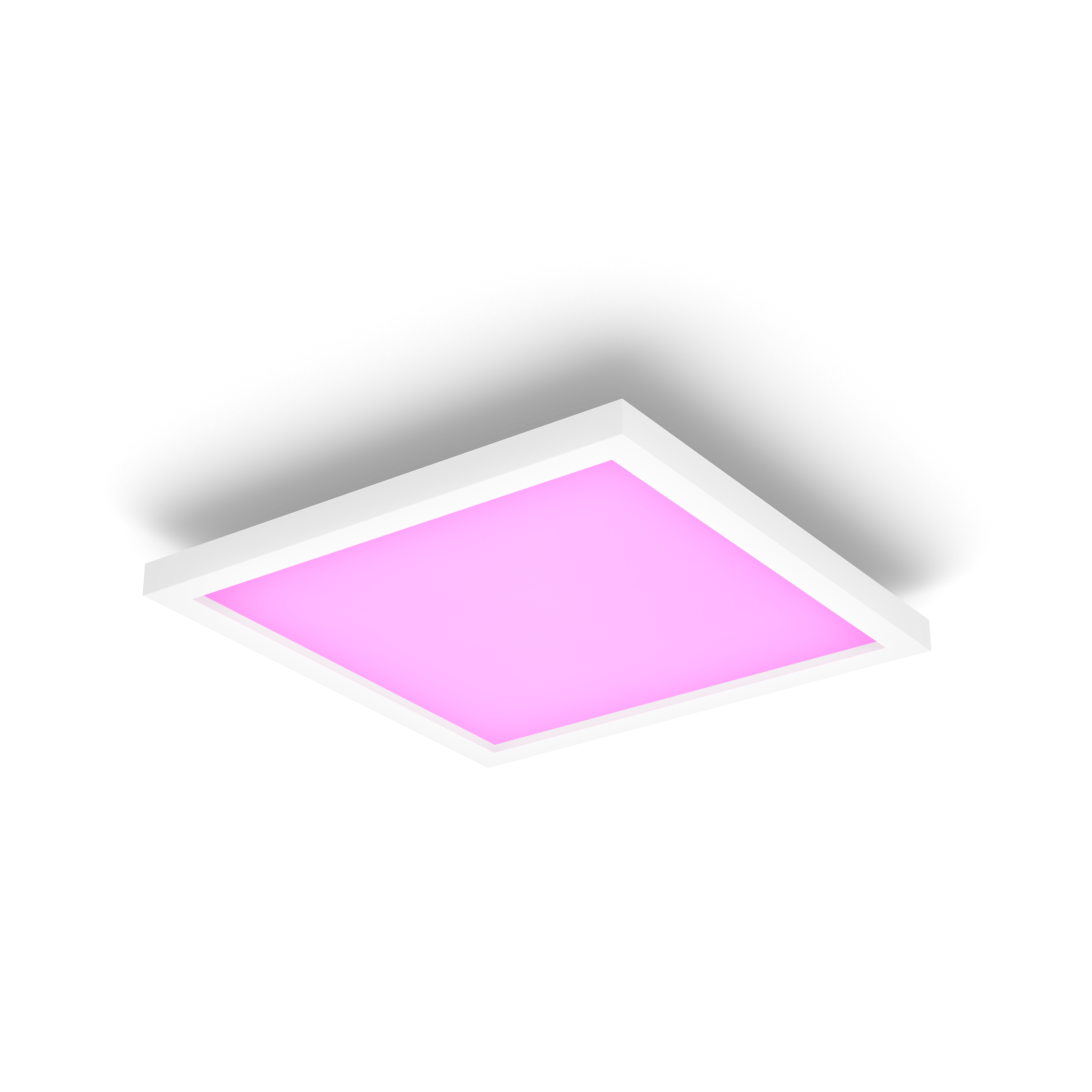 Philips Hue Surimu Beyaz Sıva Üstü RGB Akıllı LED Kare Panel Tavan Armatürü 25x25cm  1760 Lumen