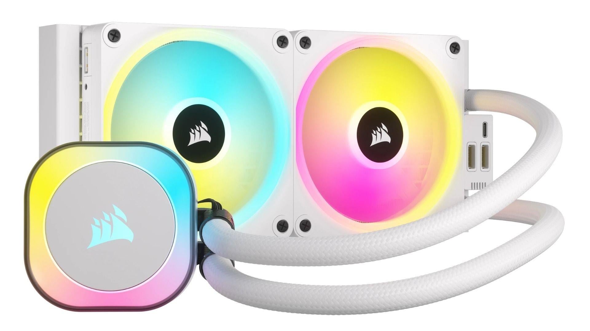 CORSAIR CW-9061005-WW iCUE LINK H100i RGB AIO 240 mm RADYATÖR RGB AYDINLATMA SIVI CPU SOĞUTUCUSU