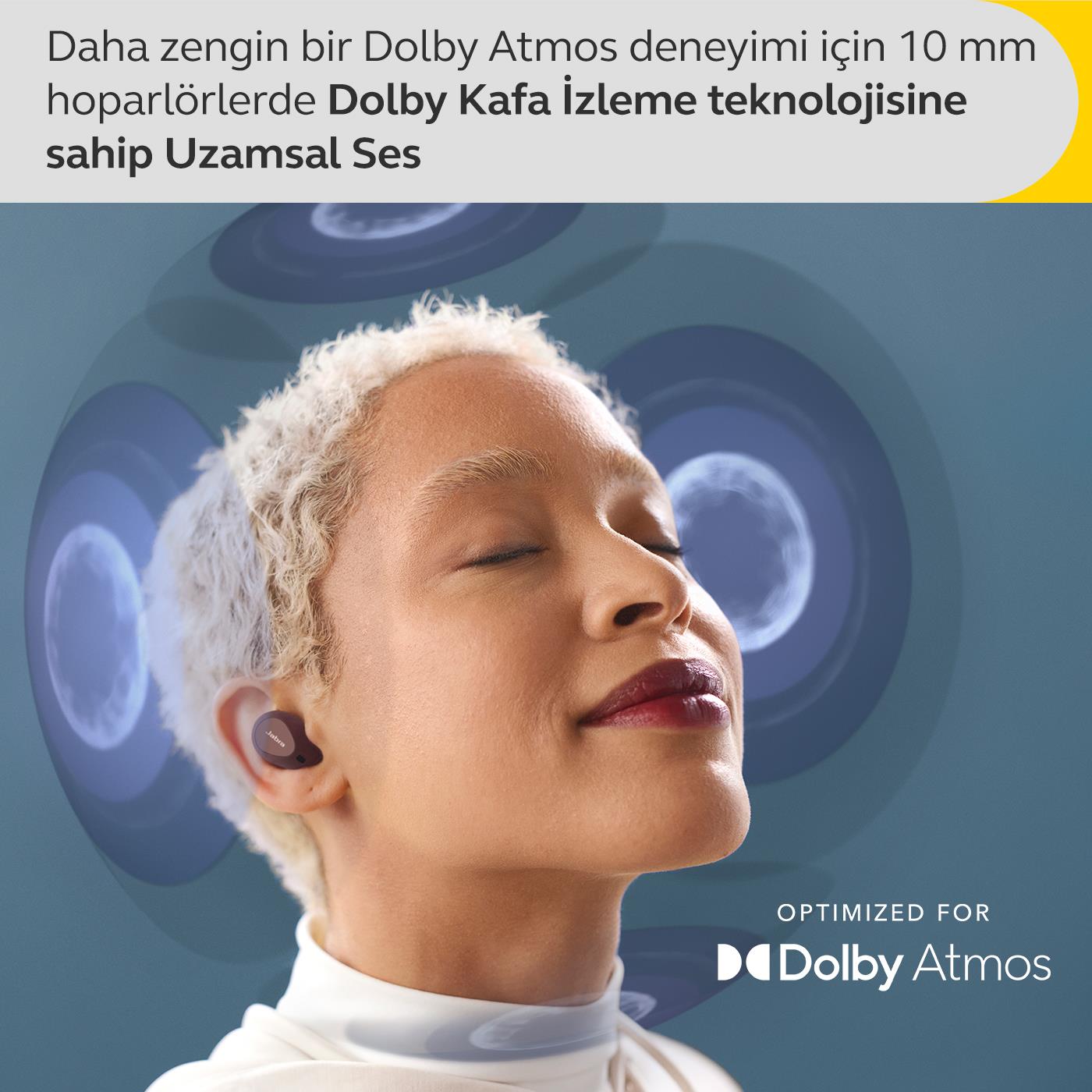 Jabra Elite 10  Comfortfit Bluetooth Kulaklık - Kakao