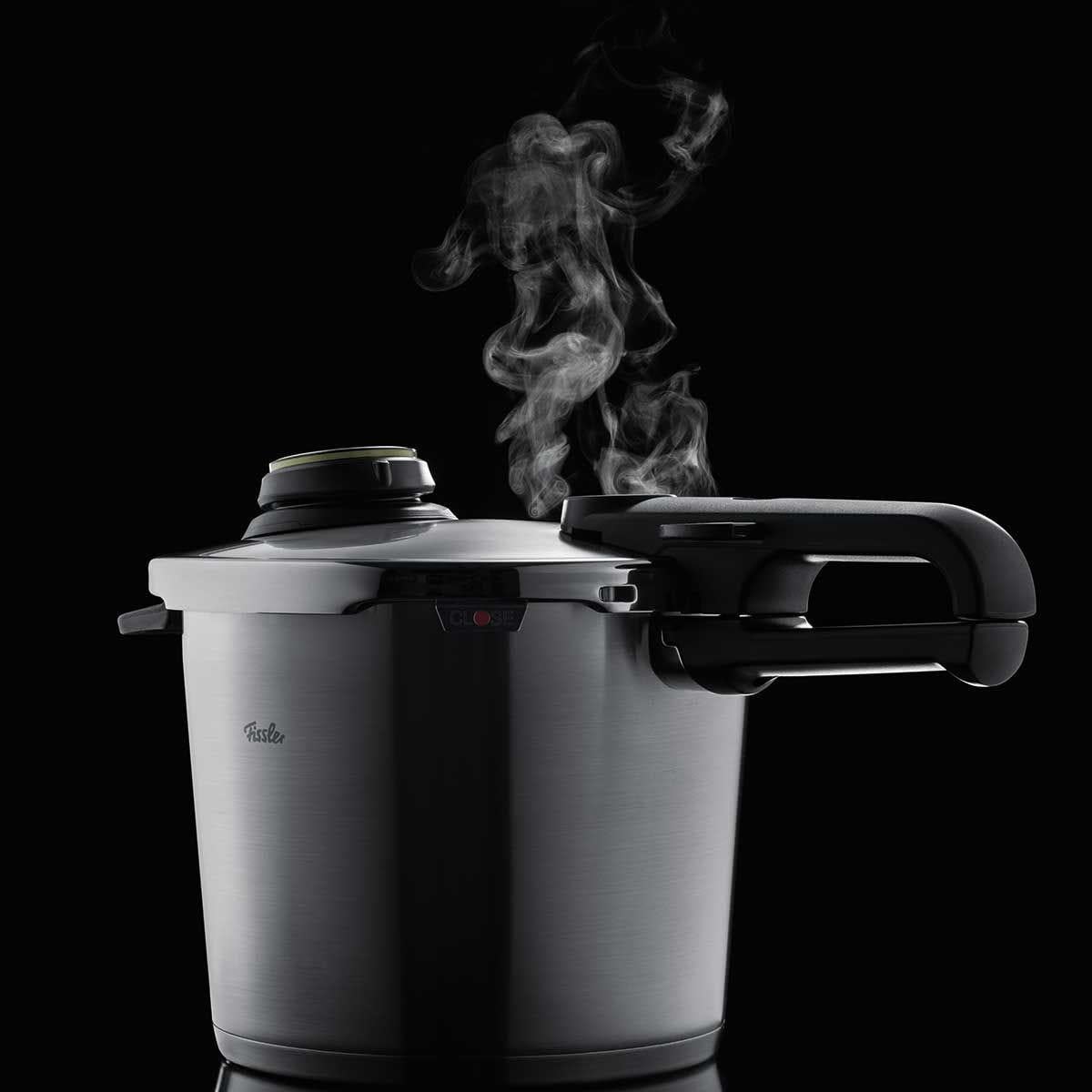 Fissler Vitavit Premium/Düdüklü Tencere Seti, 5 Parça (6 l - Ø 22 cm ve Hızlı Kızartma Tavası 3,5 l - Ø 22 cm) Metal Kapak, Cam Kapak, Kullanım - İndüksiyon