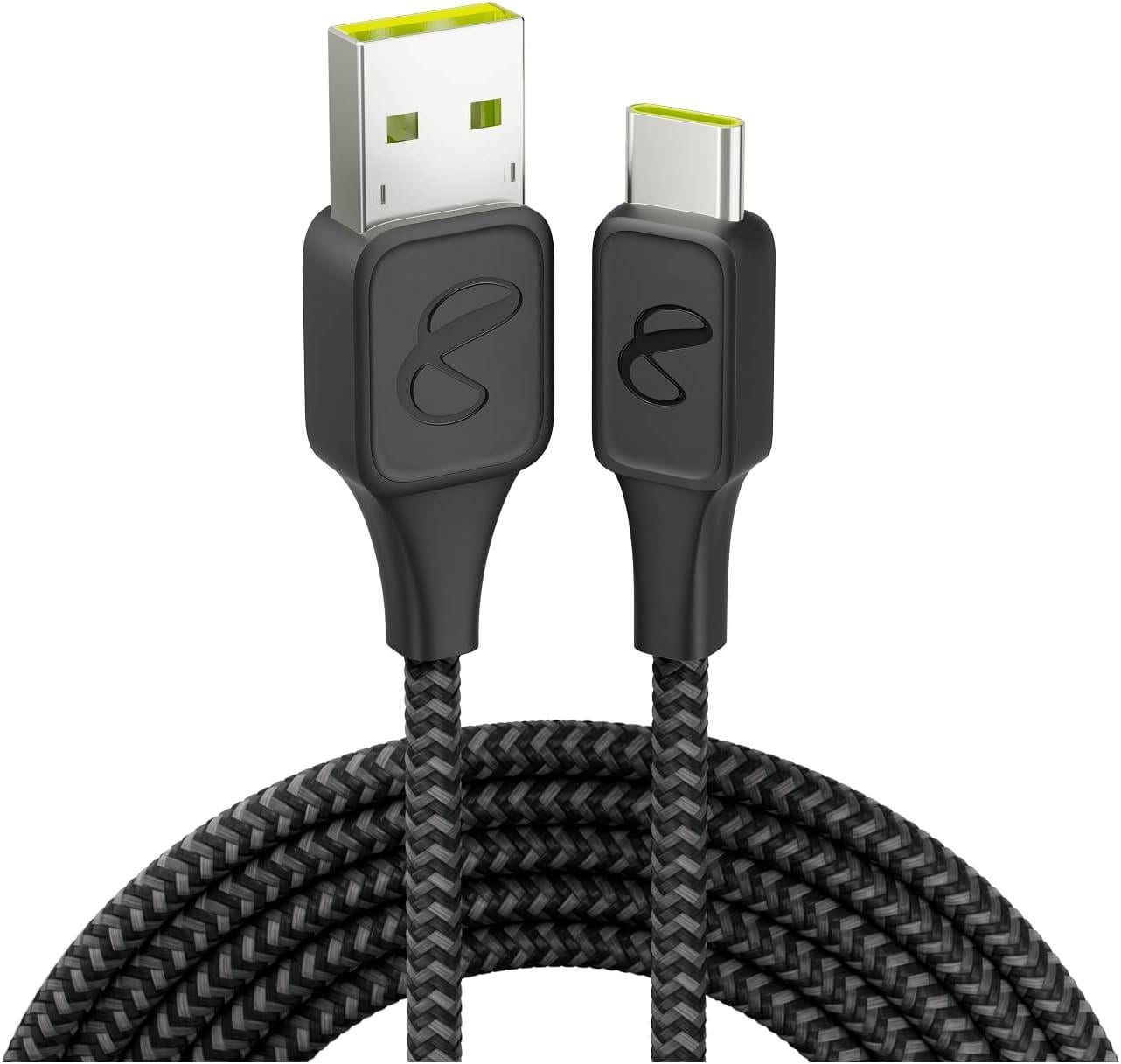 InfinityLab InstantConnect Kablo USB-A USB-C, 15W 1.5M, Siyah