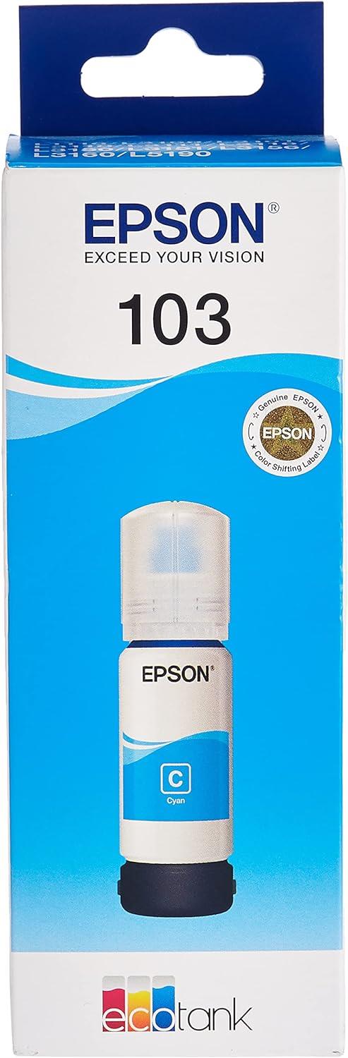 Epson 103 EcoTank C13T00S24A 65ml Mürekkep - Cyan