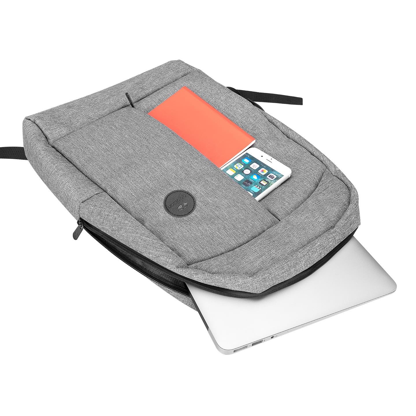 Addison 300448 15.6 NOTEBOOK SIRT ÇANTASI - GRİ