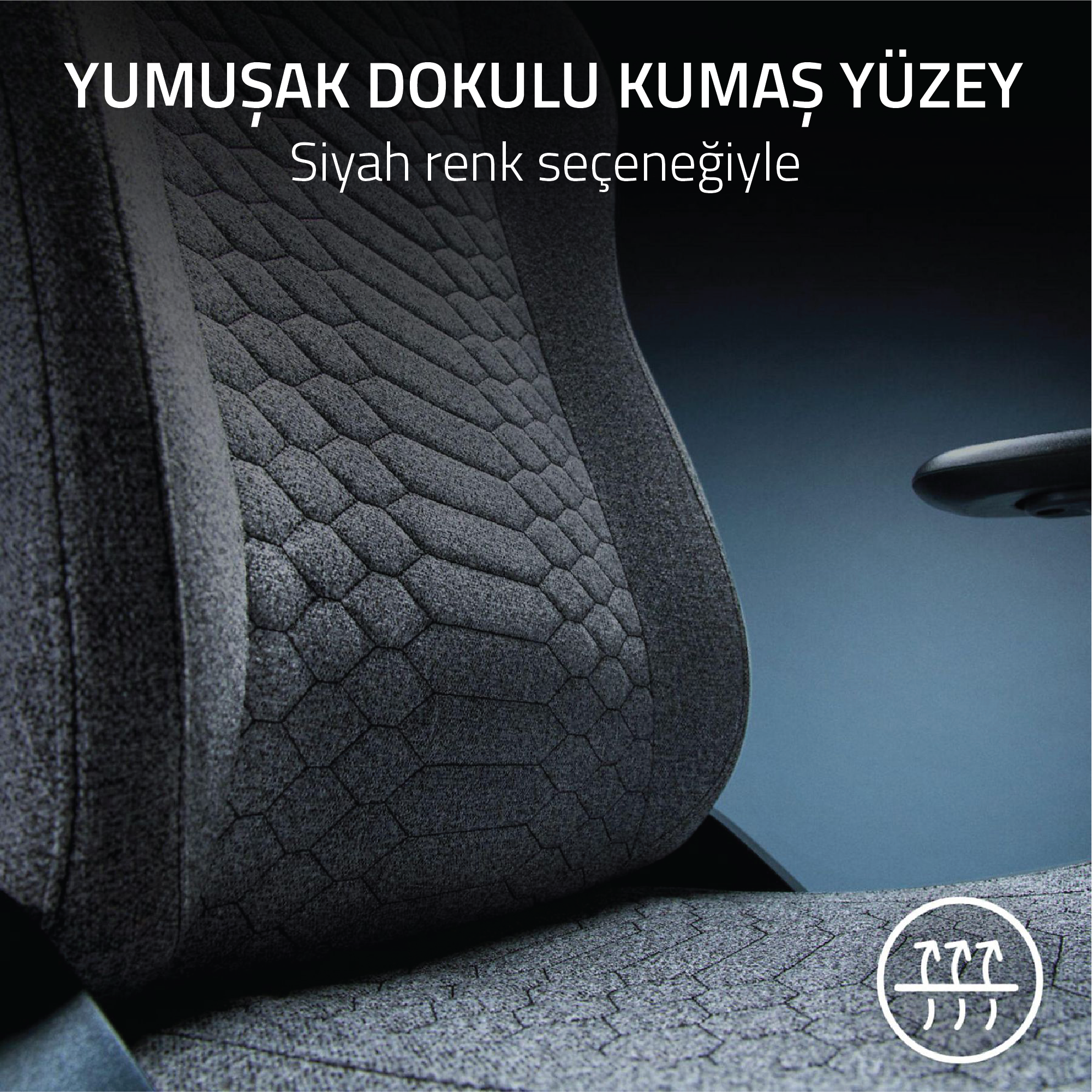 Razer İskur V2 X Açık Gri Oyuncu Koltuğu RZ38-05310200-R3G1