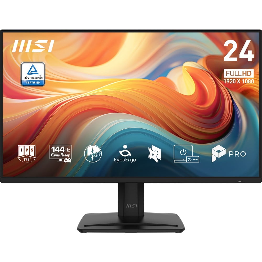 MSI Msı 23.8 Pro MP242 E14A 1920X1080 (Fhd) 16:9 Flat IPS 144HZ 1ms (Mprt) Adaptıve-Sync Monıtor