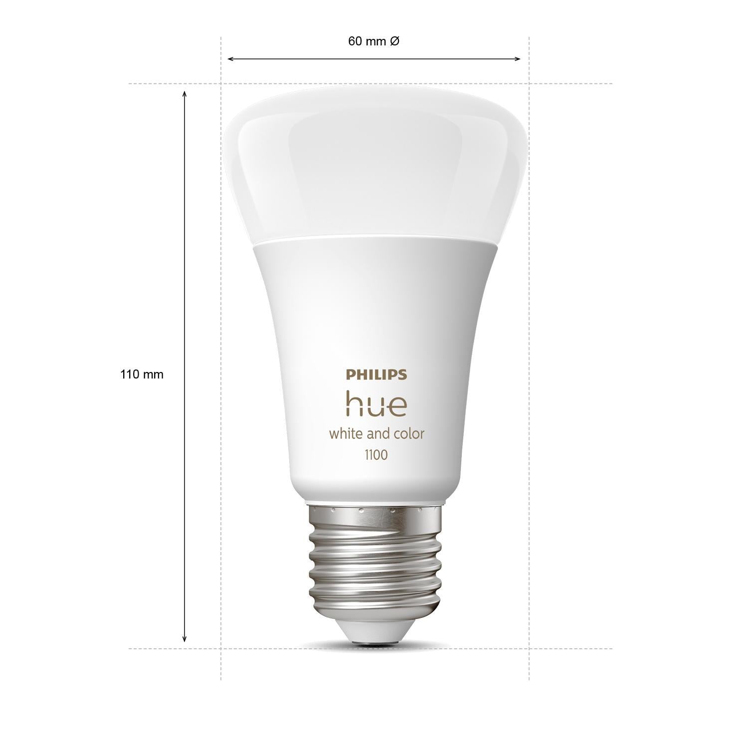 Philips HueWCA 9W E27 Renkli Akıllı Ampul 3'lü Başlangıç Seti