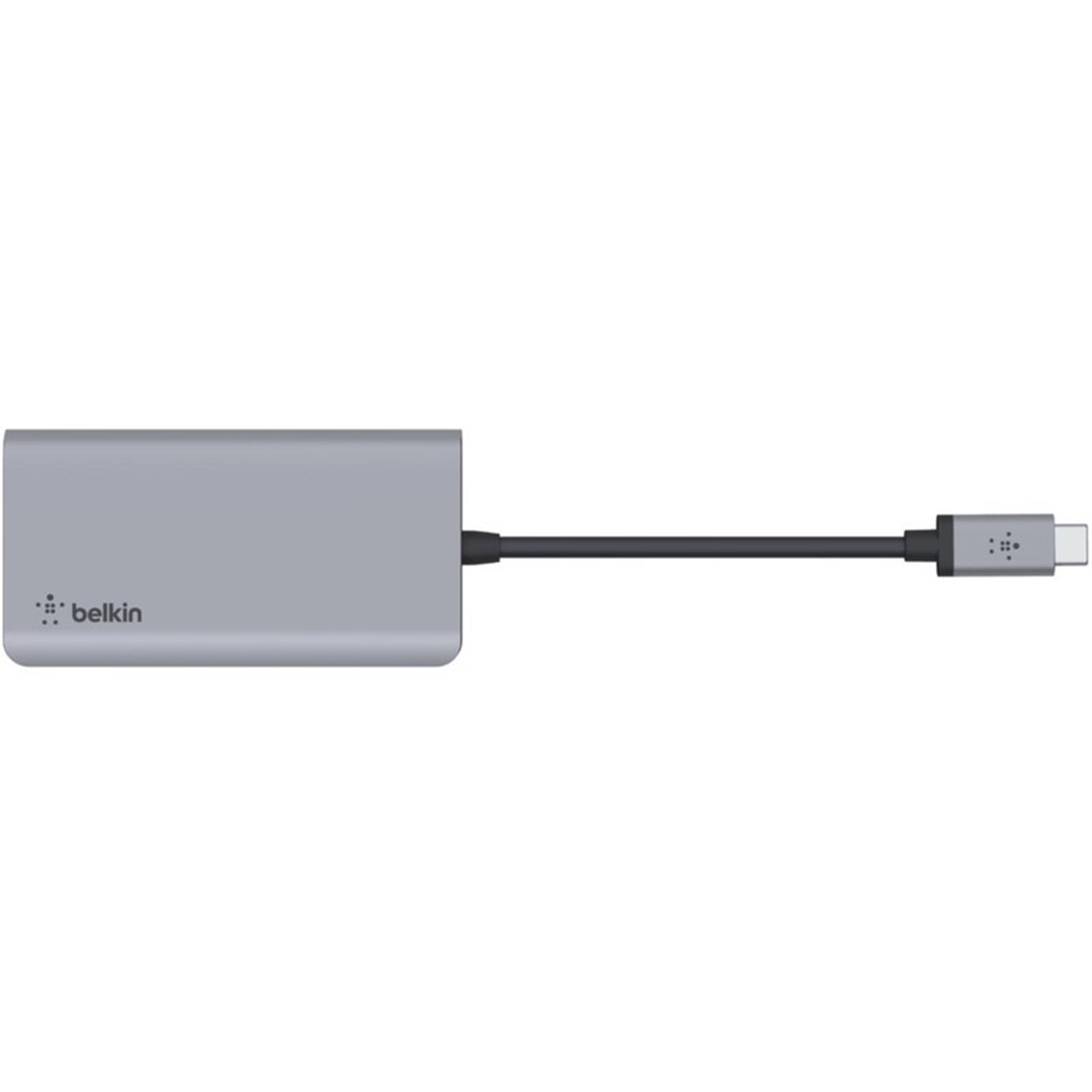 Belkin Avc006btsgy Usb-c 4in1 Multiport Dock