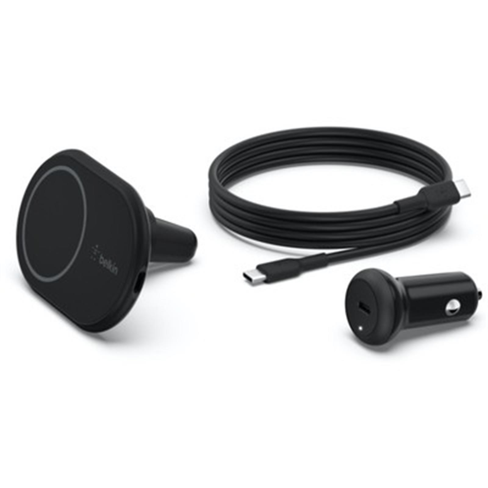 Belkin Manyetik Kablosuz Araç Şarj Cihazı 10w - Adaptör Dahil Wıc004btbk