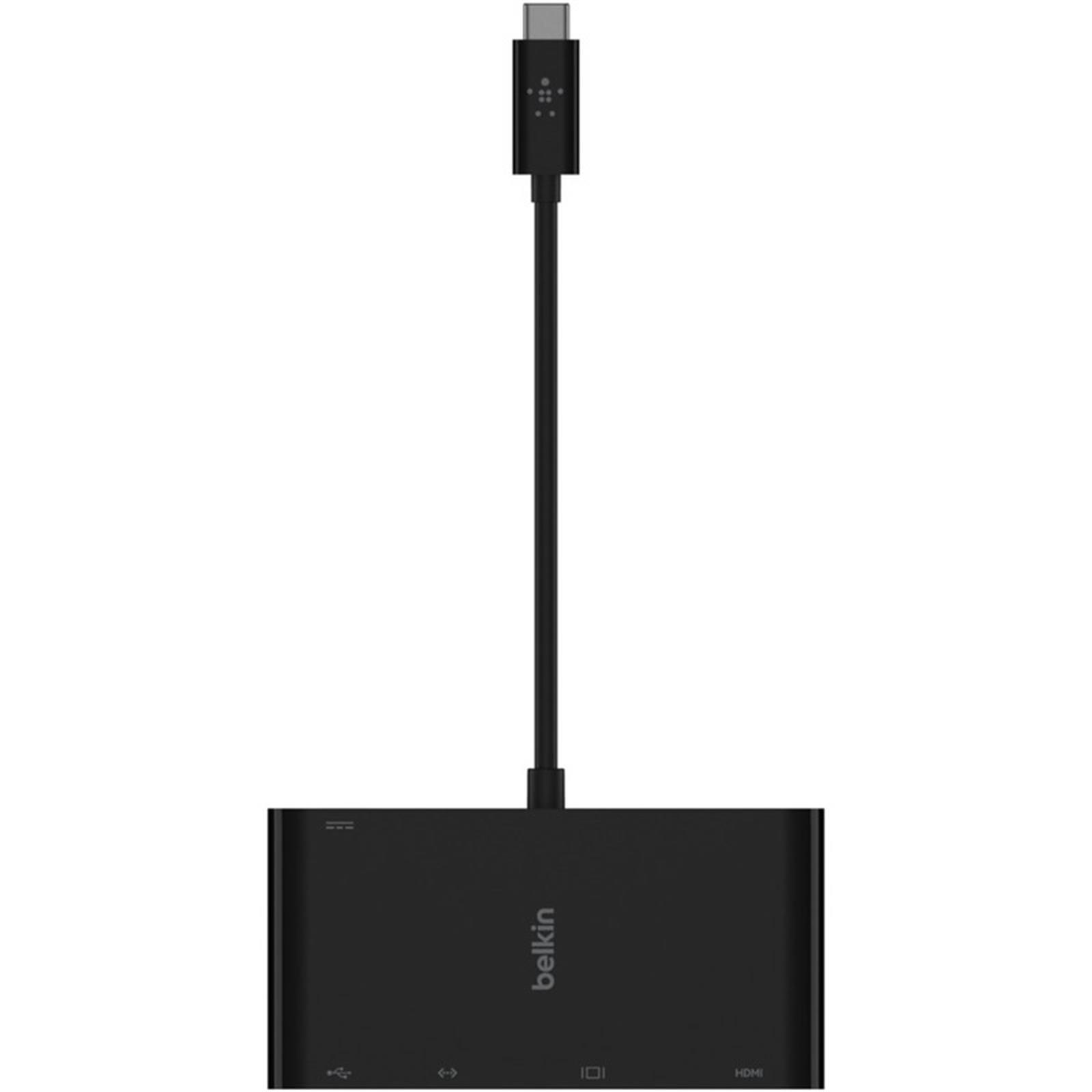 Belkin Usb-c Multimedia + Charge Adapter / Avc004btbk