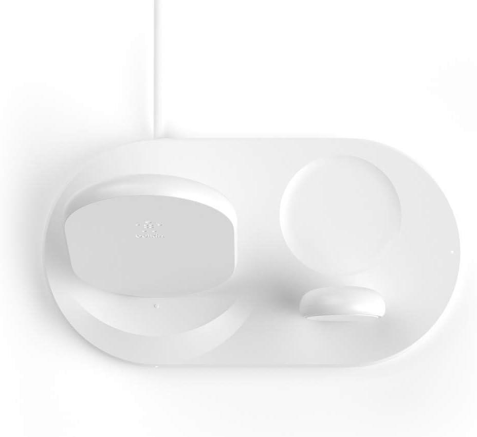 Belkin Wız001vfwh 3-in-1 Apple Ürünleri Için Kablosuz Şarj Cihazı-beyaz