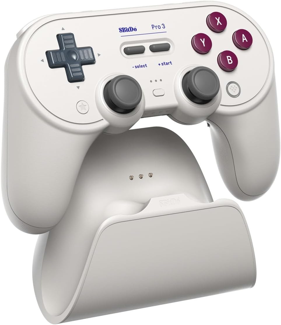 8BitDo Pro 3 G Classic Edition Bluetooth/2.4 GHz Kablosuz Oyun Kolu