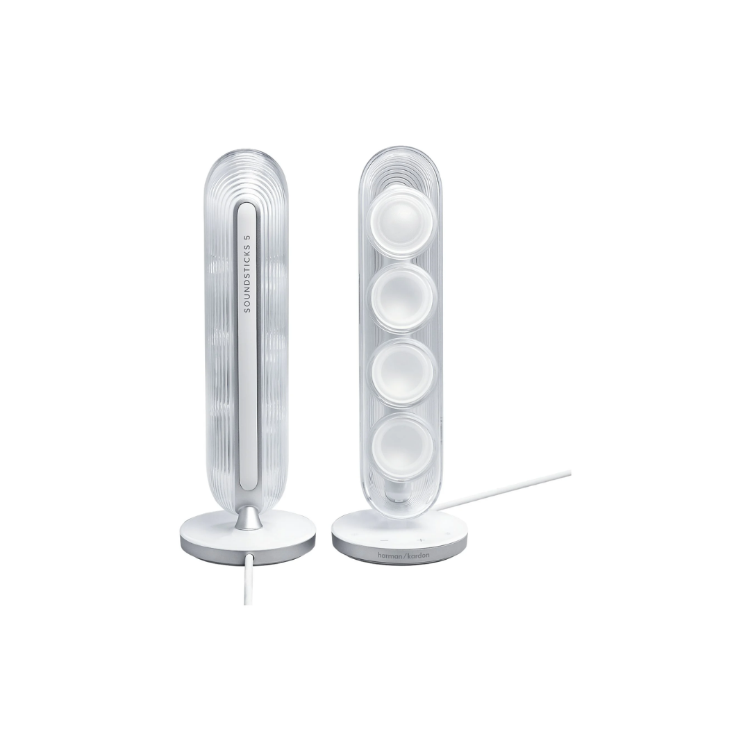 Harman Kardon Soundsticks 5, Bluetooth Hoparlör, Beyaz