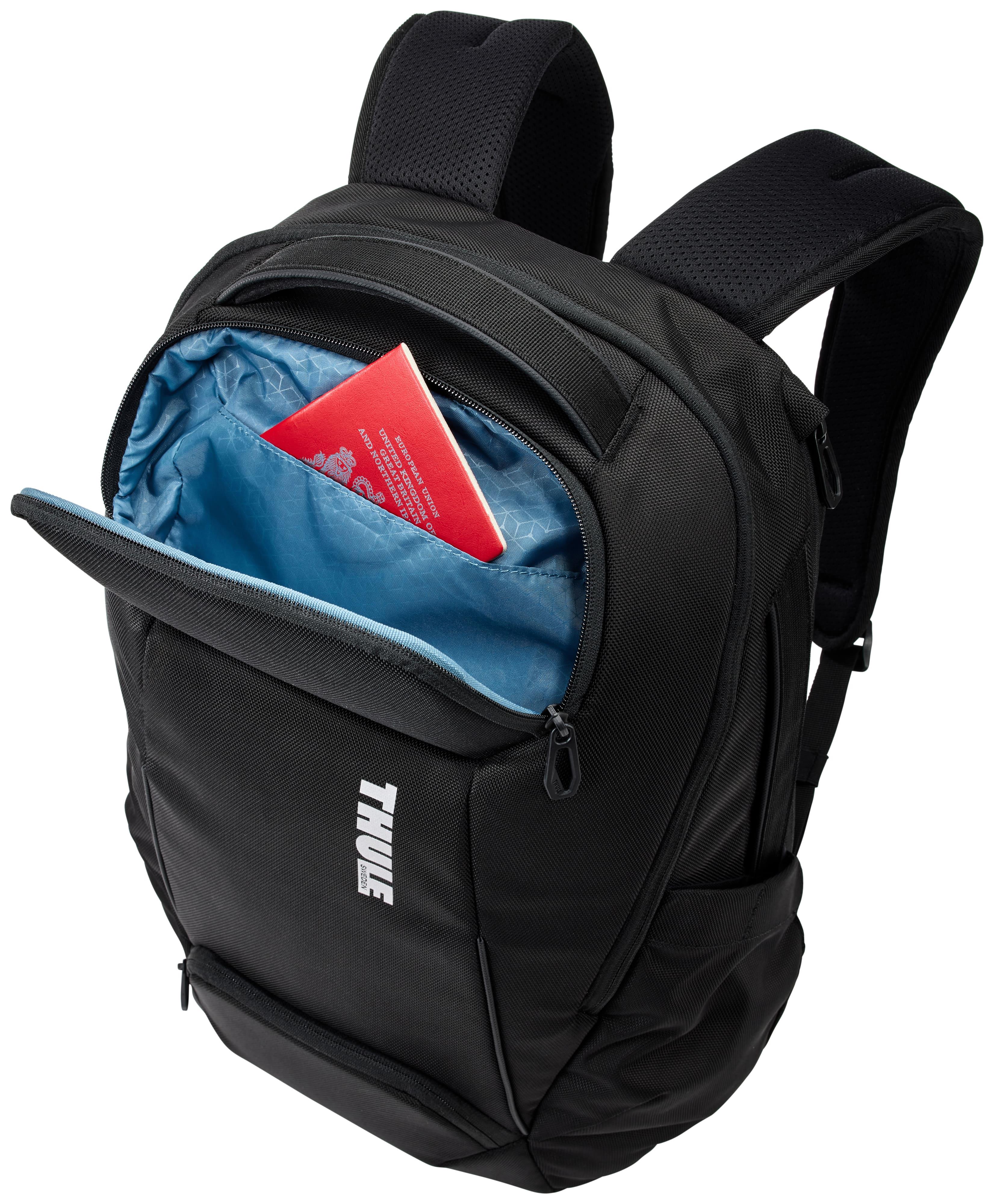 Thule Accent 28L Notebook Sırt Çantası, Siyah 15,6
