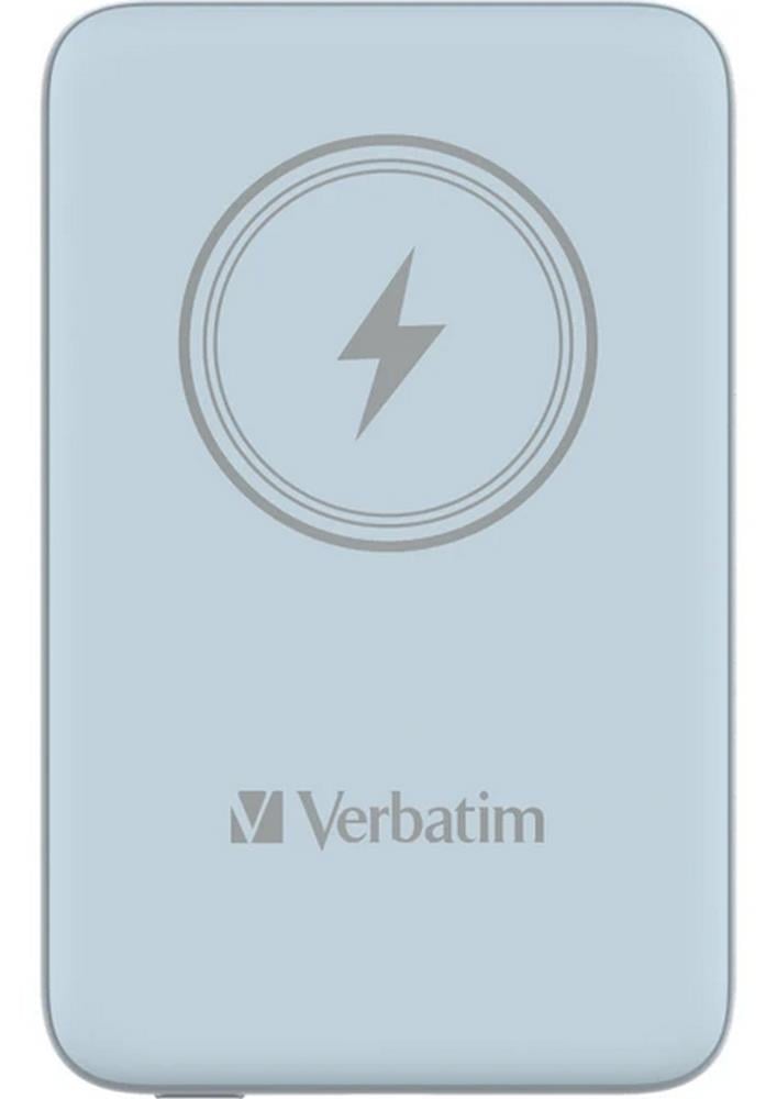 Verbatim Magsafe 10000 Mah Manyetik Kablosuz Powerbank Verbatim 10000MAH Manyetik Kablosuz Şarj - Mavi