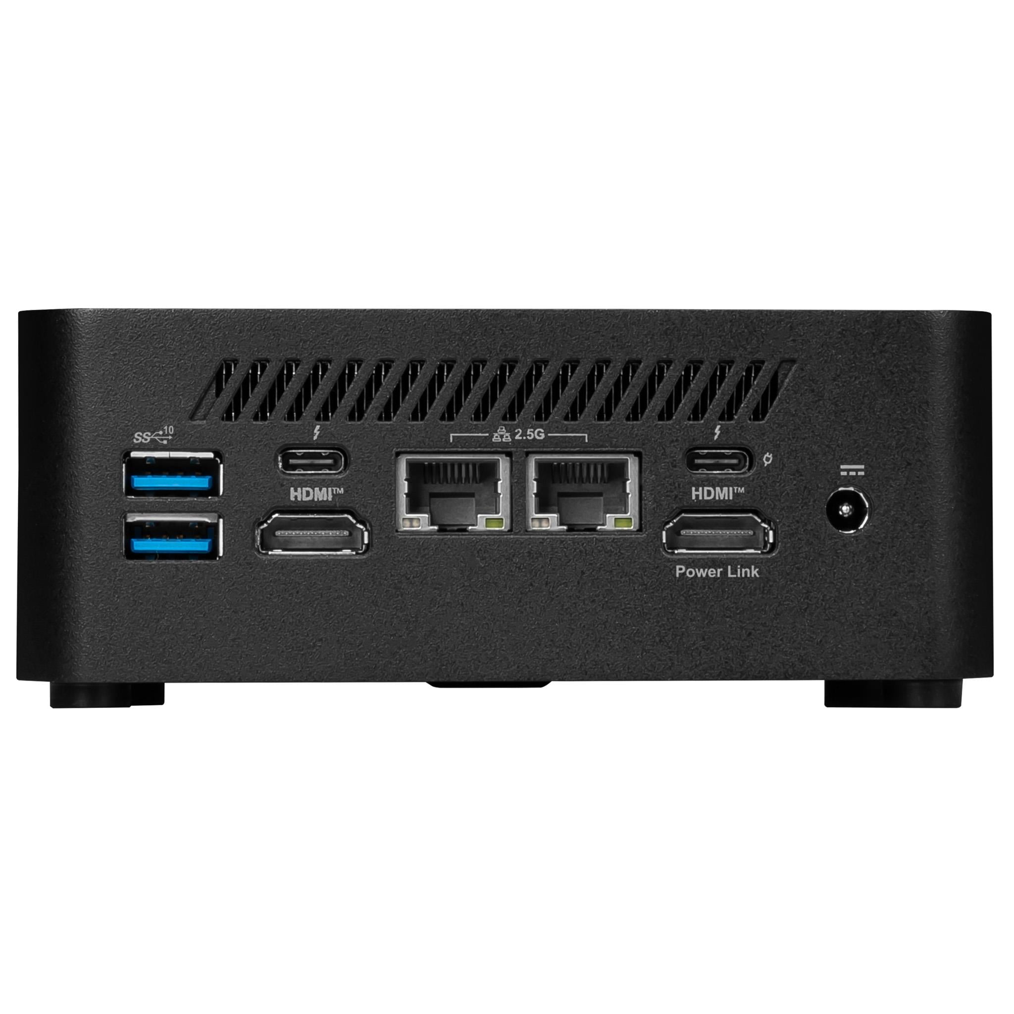 MSI CUBI NUC 1M-001EU CORE 7 150U 16GB DDR5 1TB SSD W11PRO SIYAH MINI DT PC