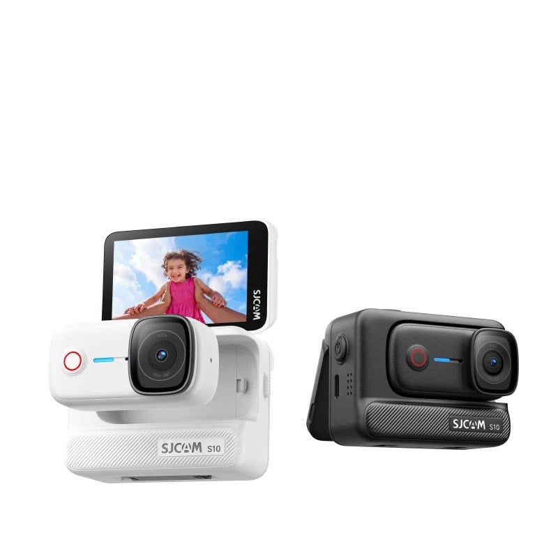 Sjcam S10 Dönebilen Ekranlı 4K/30 Fps Aksiyon Kamerası - Beyaz 