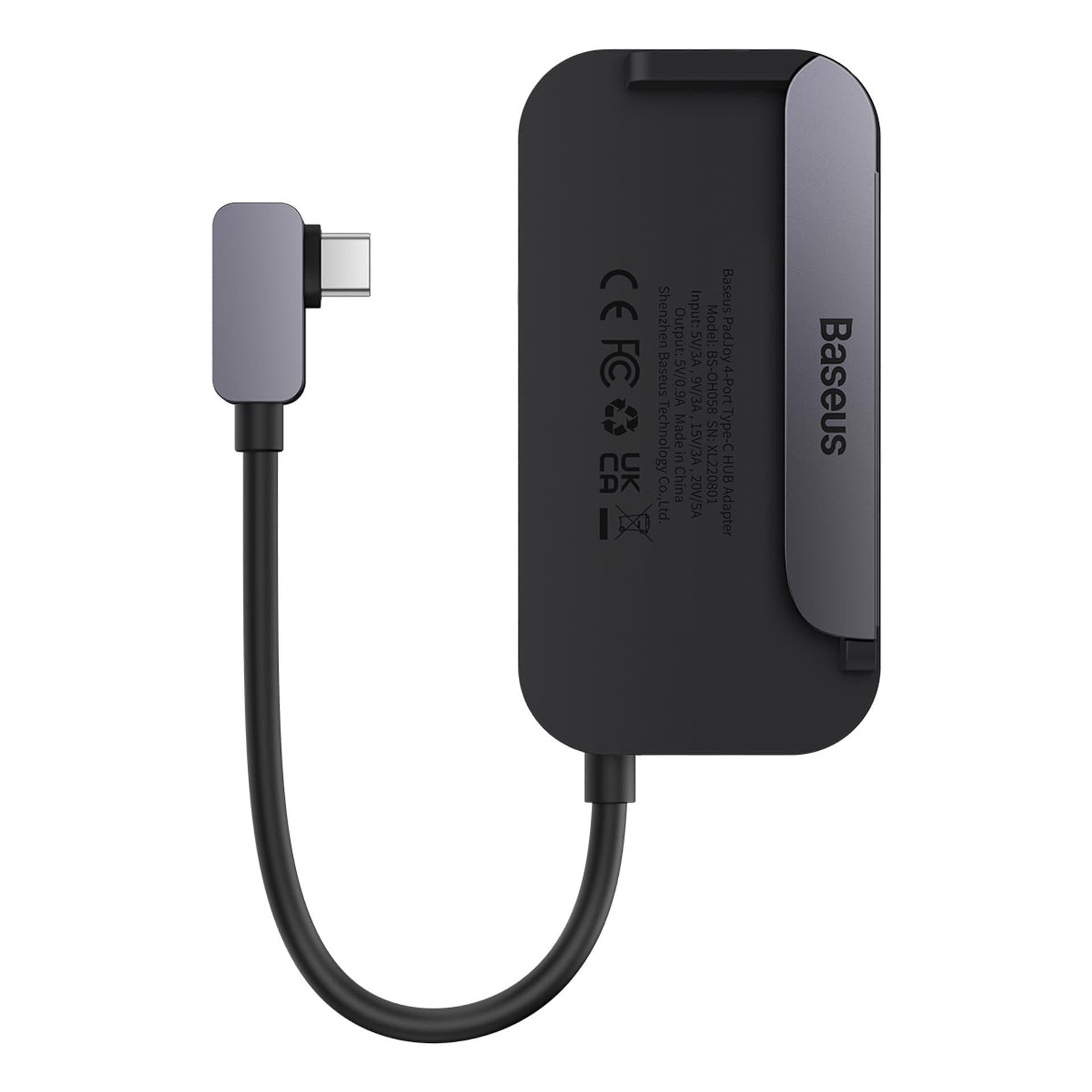 Baseus PadJoy Series 4in1 Hub USB-C to USB 3.0 + HDMI + USB-C PD + 3.5mm jack