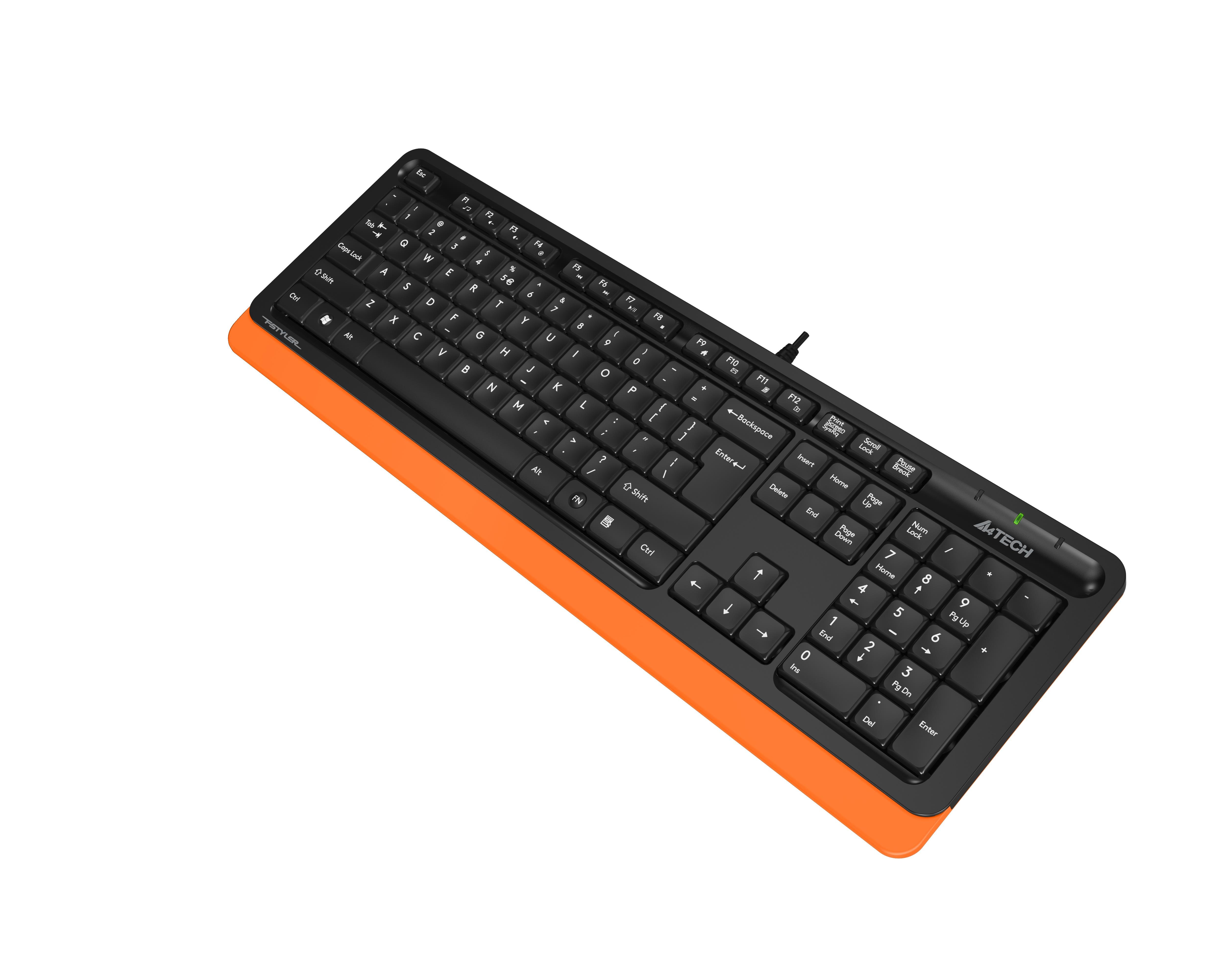 A4-Tech FK10 Q USB Turuncu Klavye