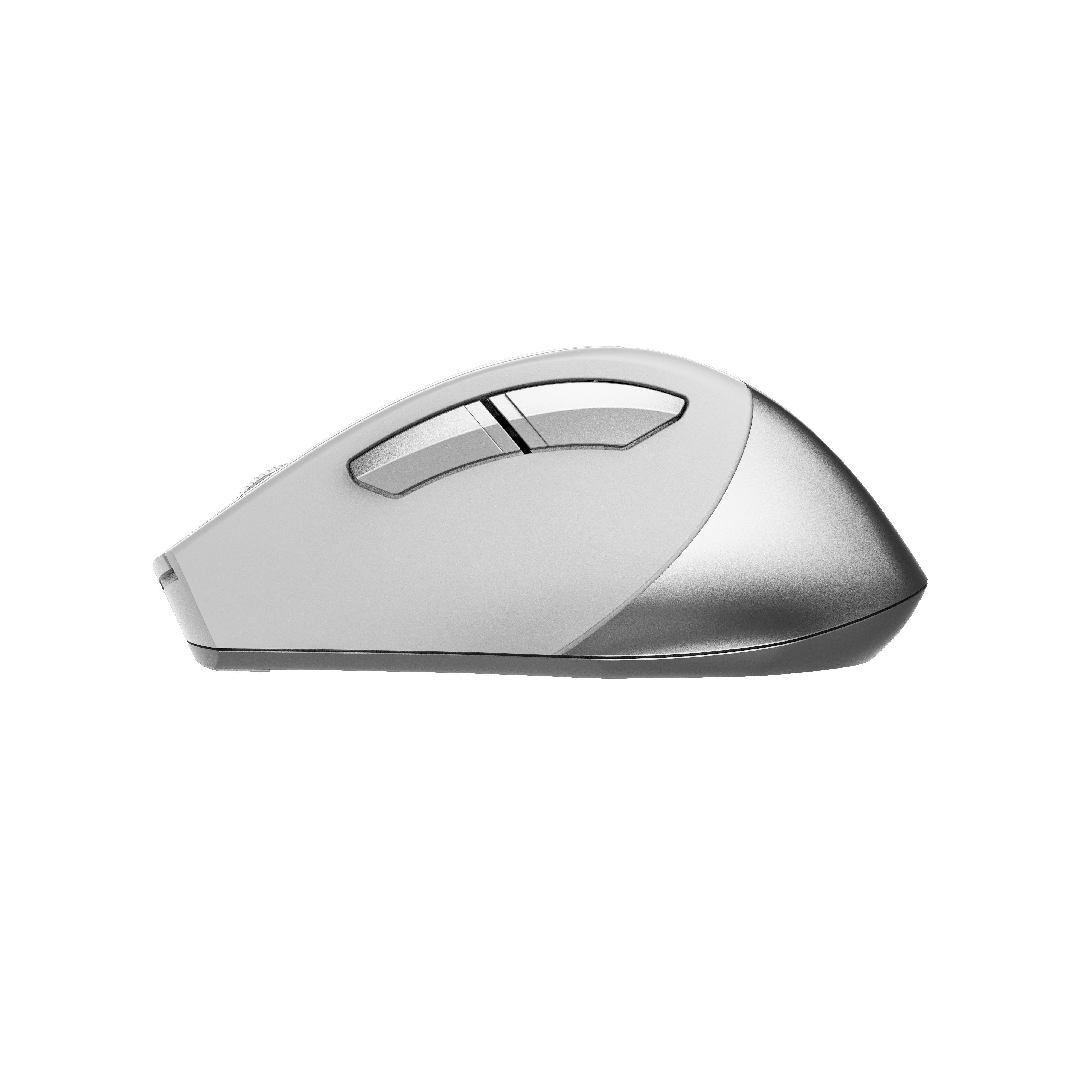 A4-Tech FB35C Beyaz Şarj Edilebilir Bluetooth Optik Mouse 2400 DPI