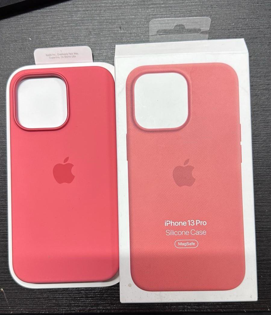 OUTLET Apple MagSafe özellikli Silikon Kılıf  (iPhone 13 Pro) - Pembe Pomelo